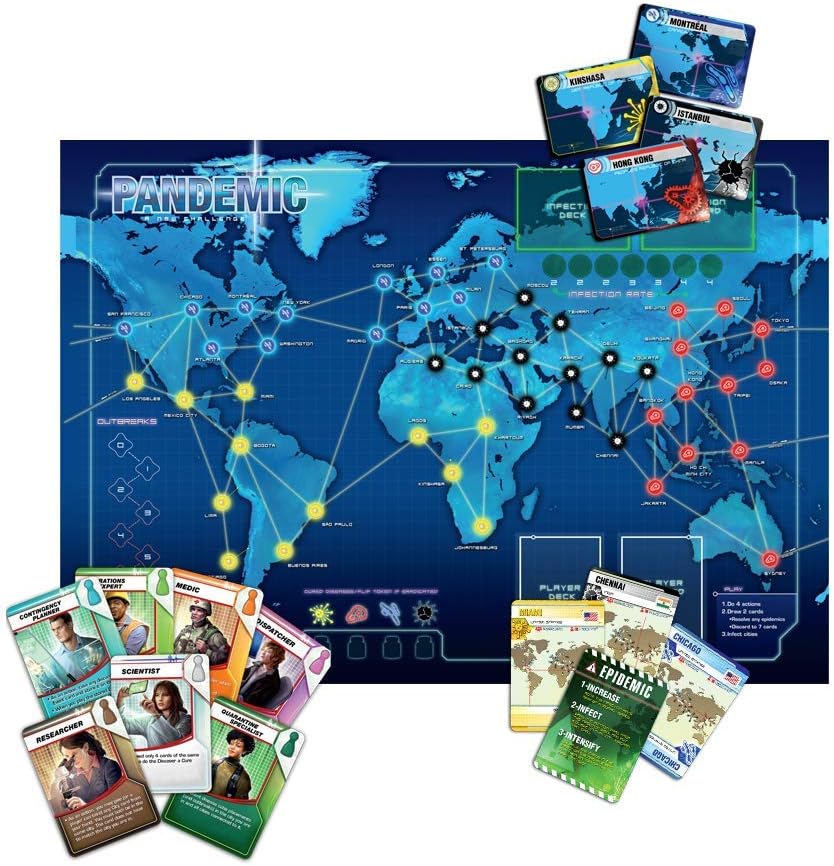Z-Man Games Pandemic Board Game (ZM7101)