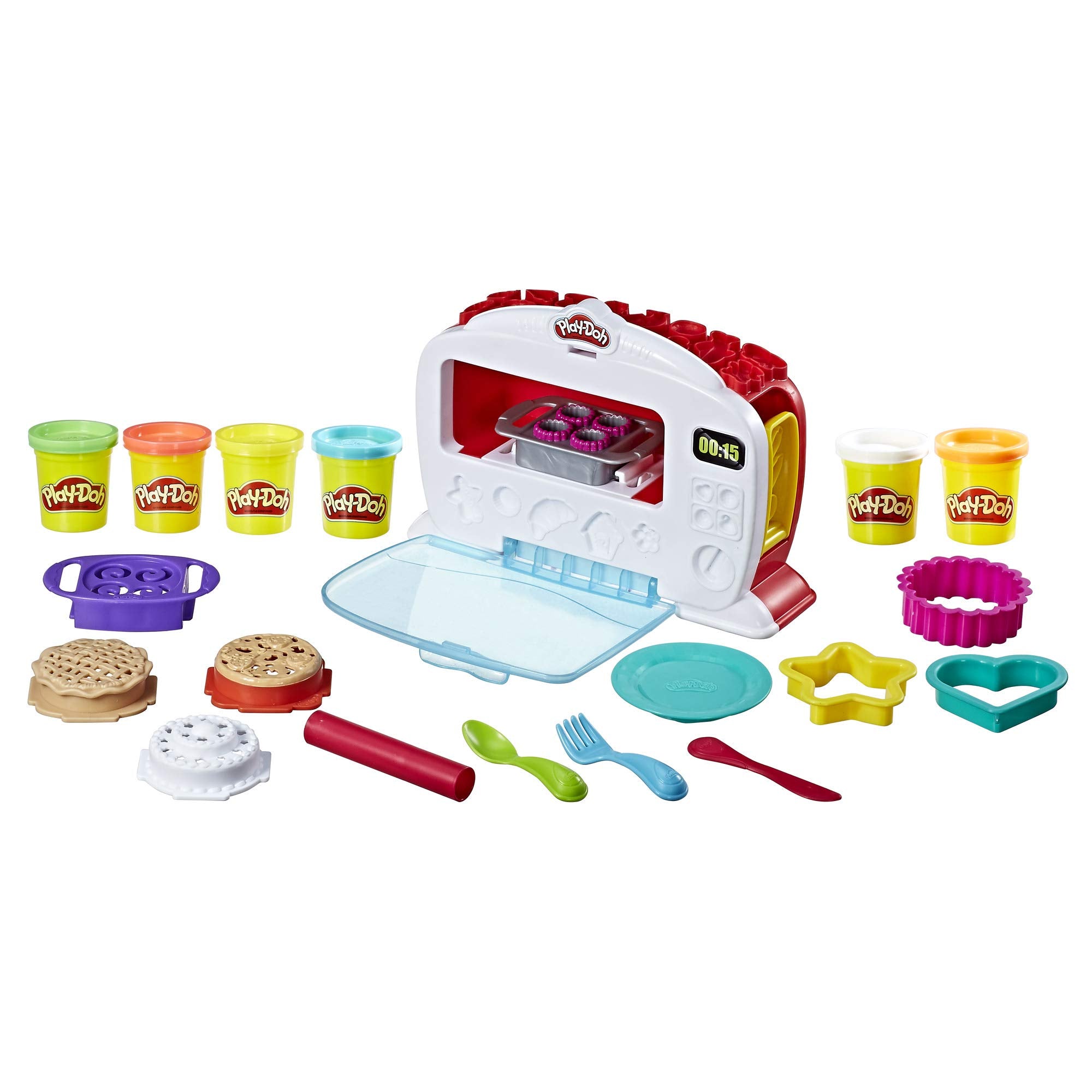 Play-Doh Kitchen Creations Magical Oven Playset - Lights & Sounds for Kids 3+