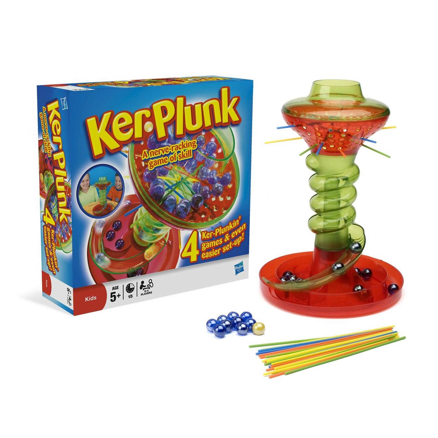 Hasbro Gaming Kerplunk Game - Family Board Game for Kids 5+