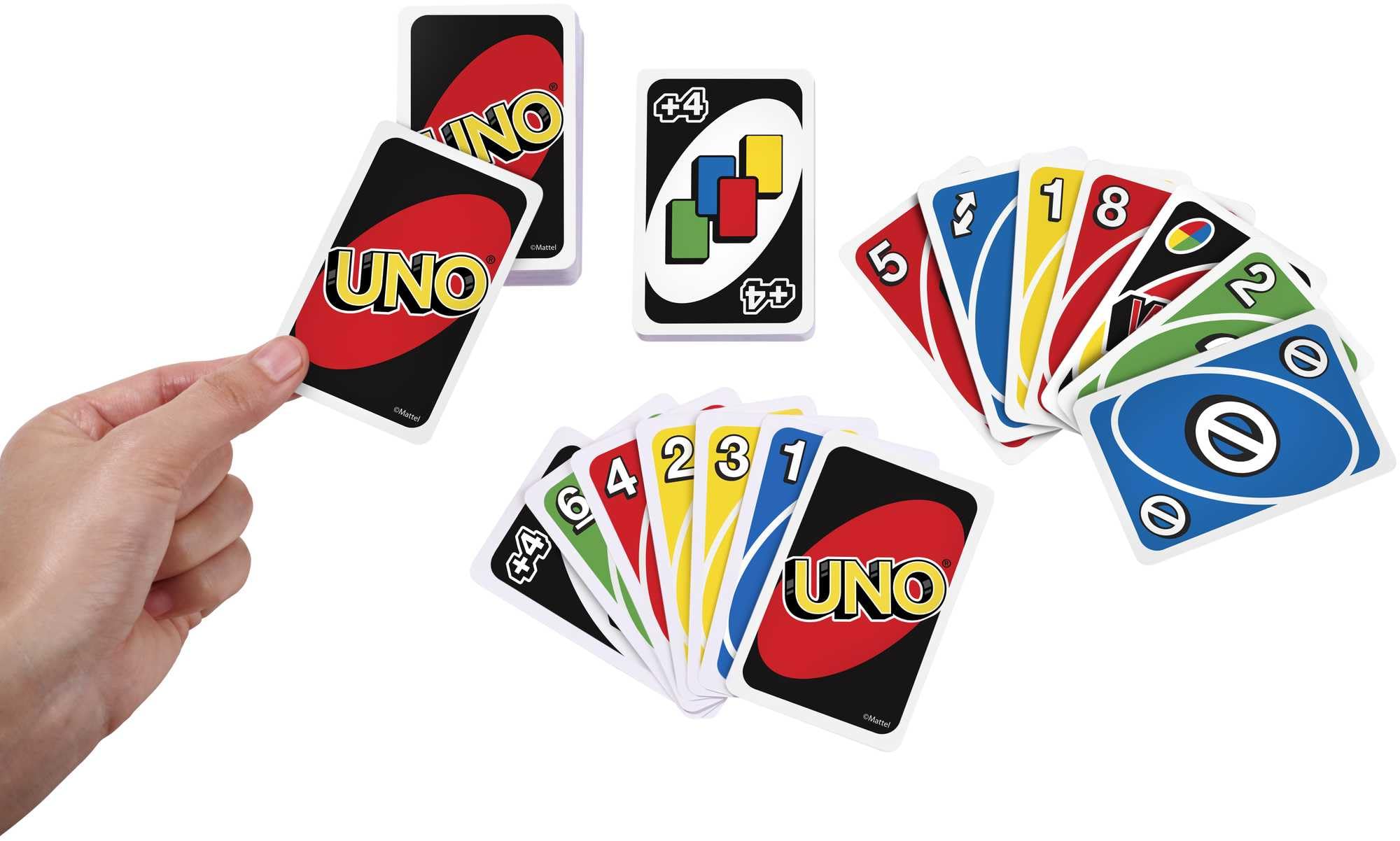 UNO Card Game - Classic Colors & Numbers | Special Action Cards | Ages 7+ 5