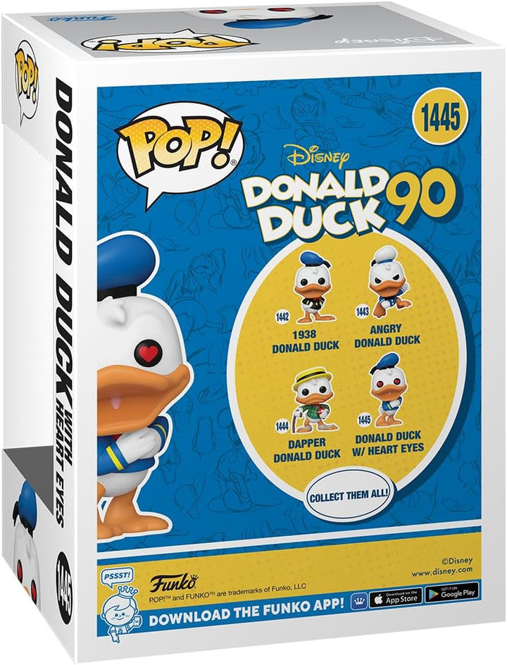 Funko Pop! Disney 90th Anniversary - Donald Duck Vinyl Figure (Heart Eyes) (75725)