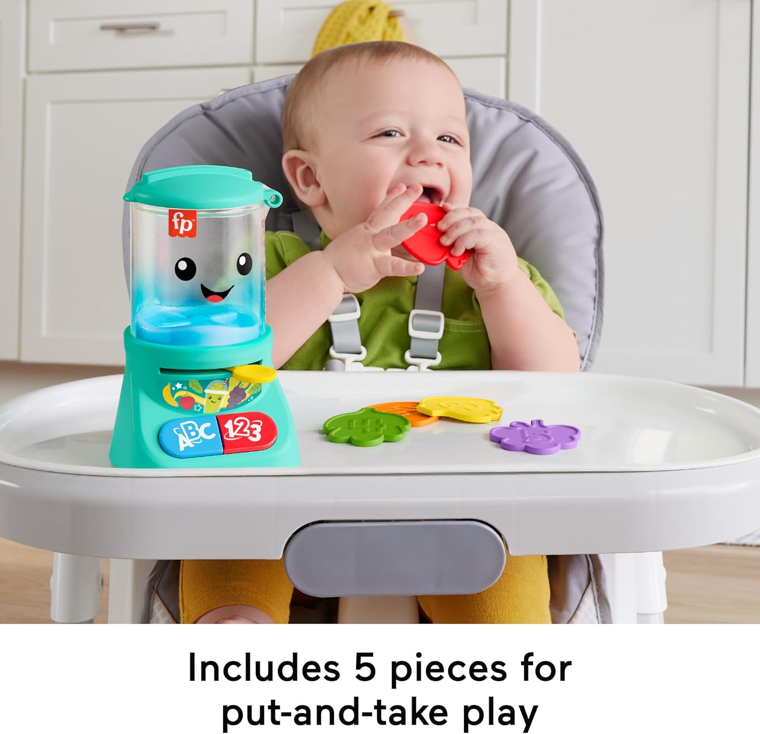 Fisher-Price Laugh & Learn Baby & Toddler Toy Counting & Colors Smoothie Maker P 3