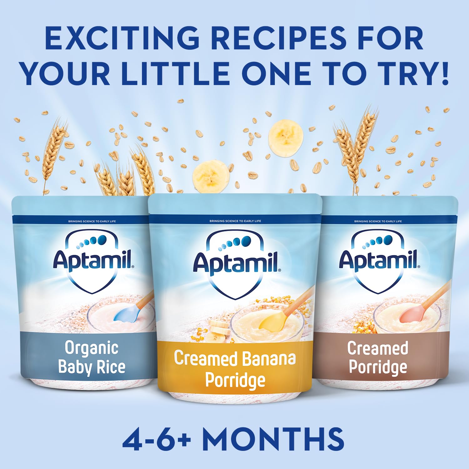 Aptamil Creamed Porridge Baby Food Cereal, 4-12 Months, 125g (Pack of 5) 4