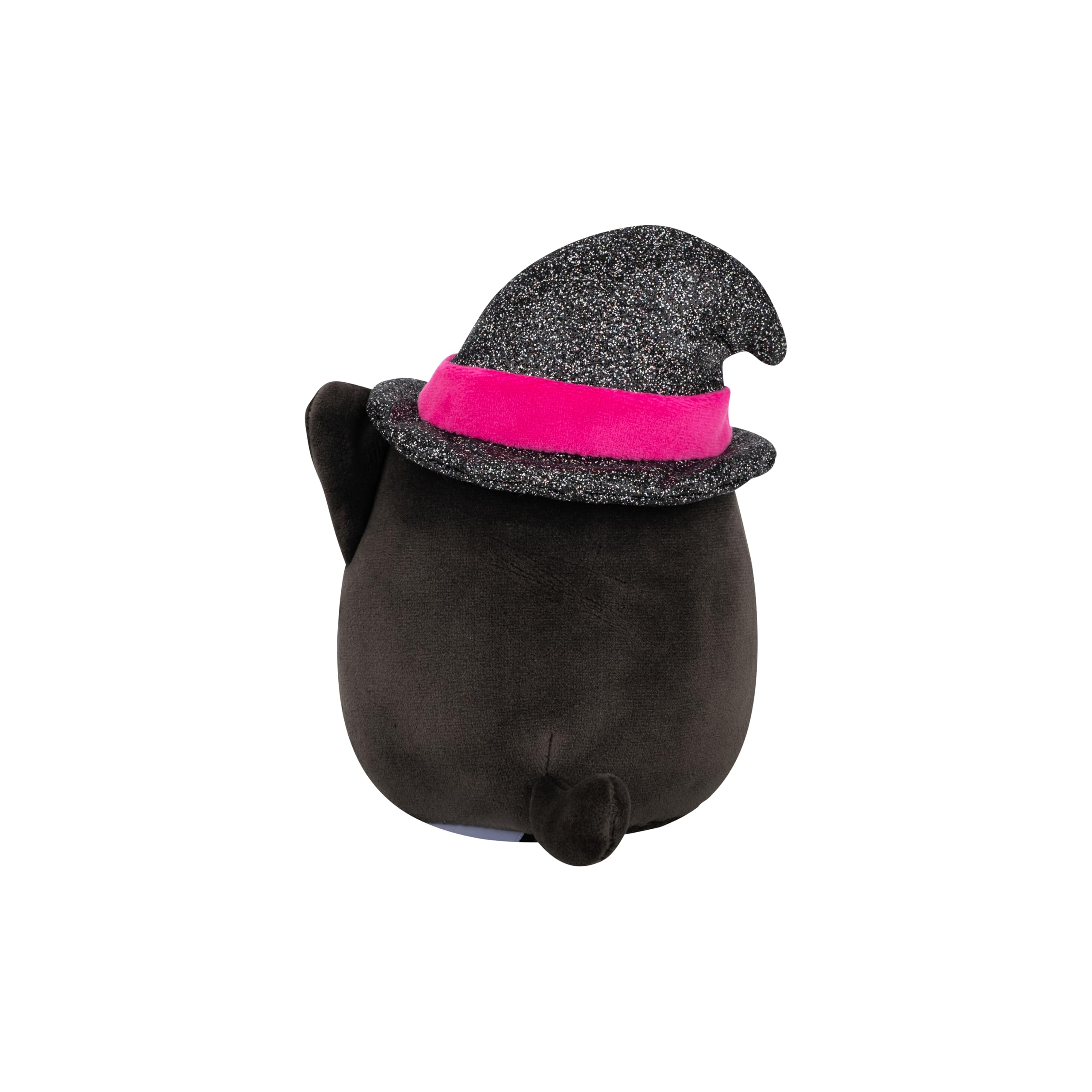 Squishmallows 7.5-Inch Catarina the Black Hat With Witch Cat Halloween Plush - Soft Stuffed Animal for Kids 4