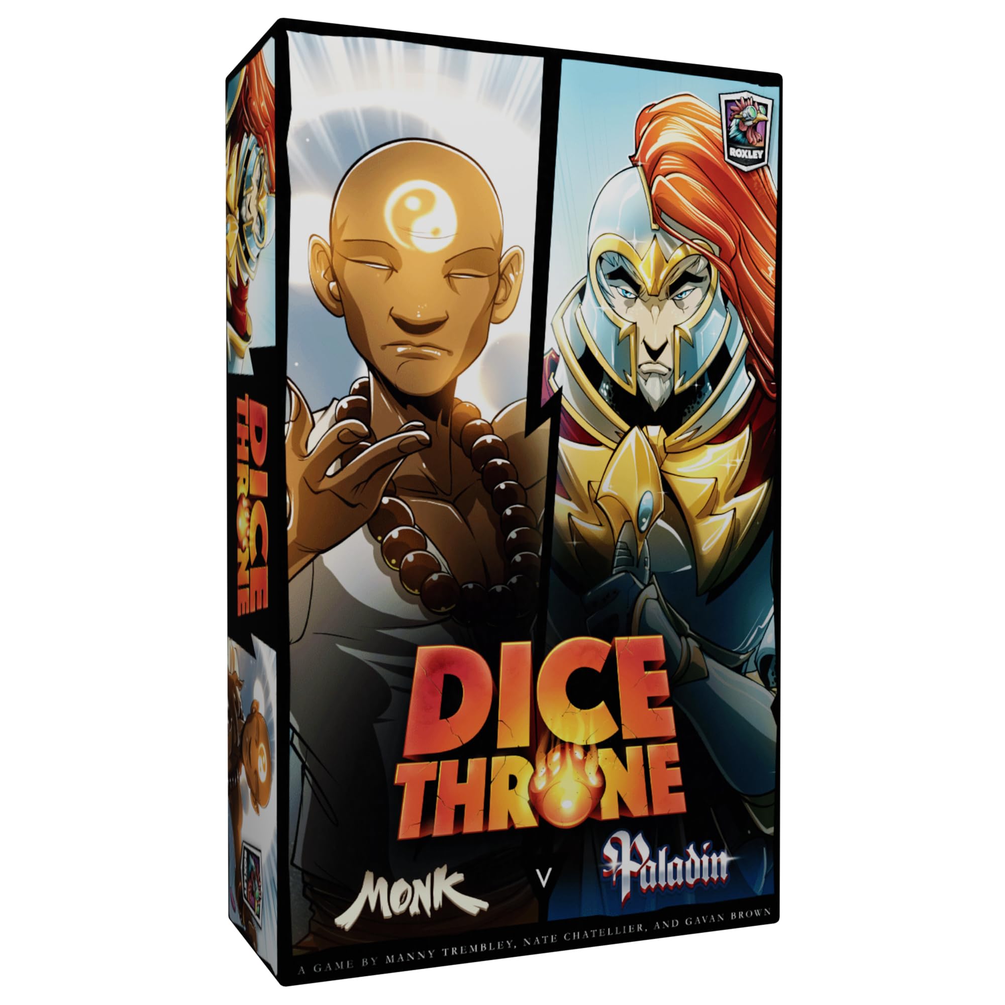 Roxley Games Dice Throne S1R Box 2 Monk v Paladin Board Game Accessory 6