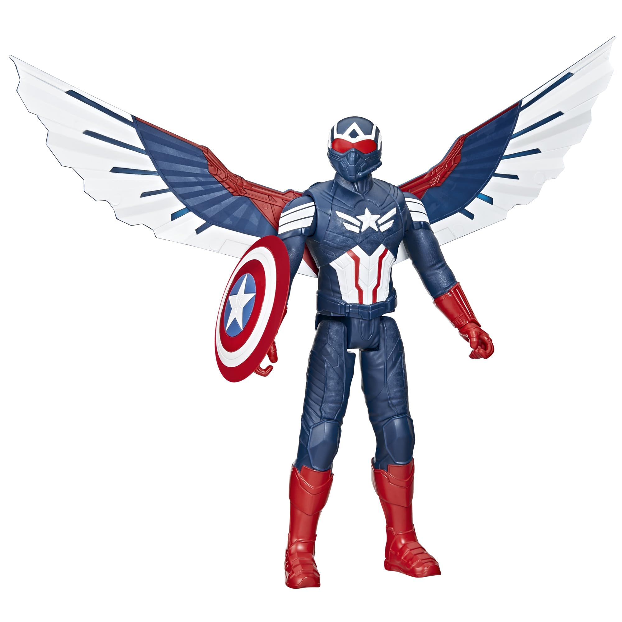 Marvel Studios Captain America Brave New World - 12-Inch Deluxe Captain America Action Figure