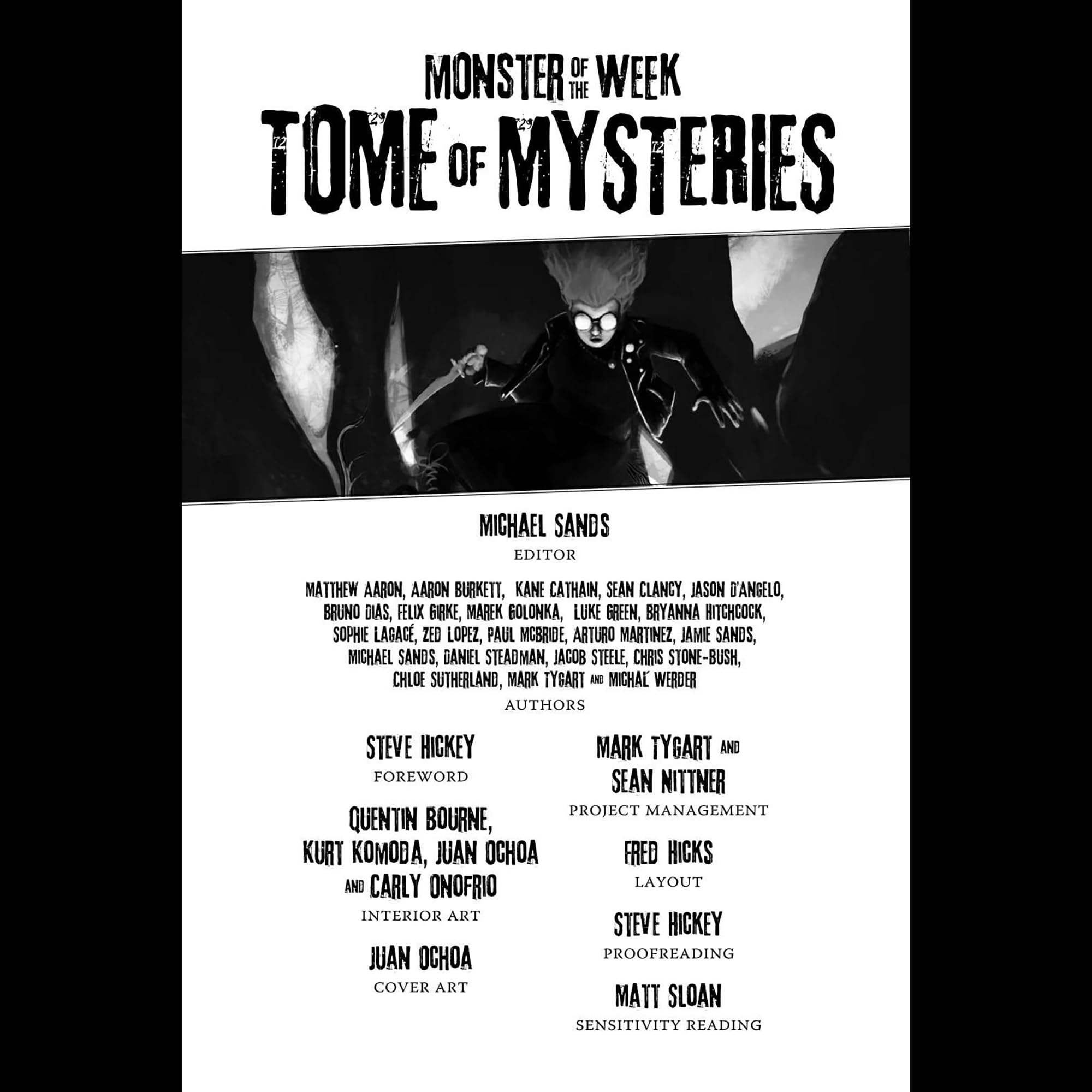Evil Hat Productions Monster of The Week: Tome of Mysteries RPG Supplement 5