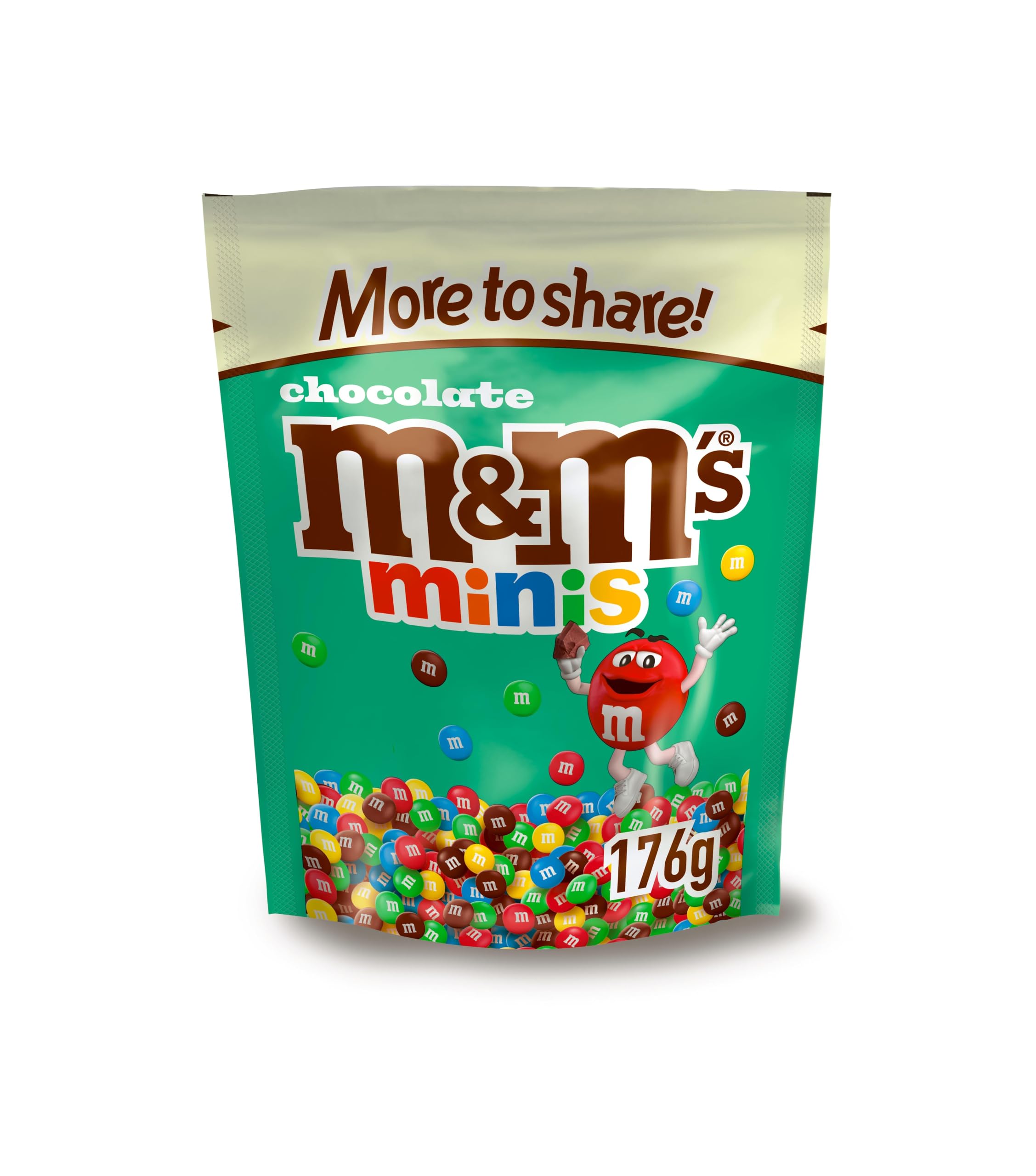 M&M'S Minis Milk Chocolate Bag, 177g - Shareable Chocolate Snack for Gifting & Treats
