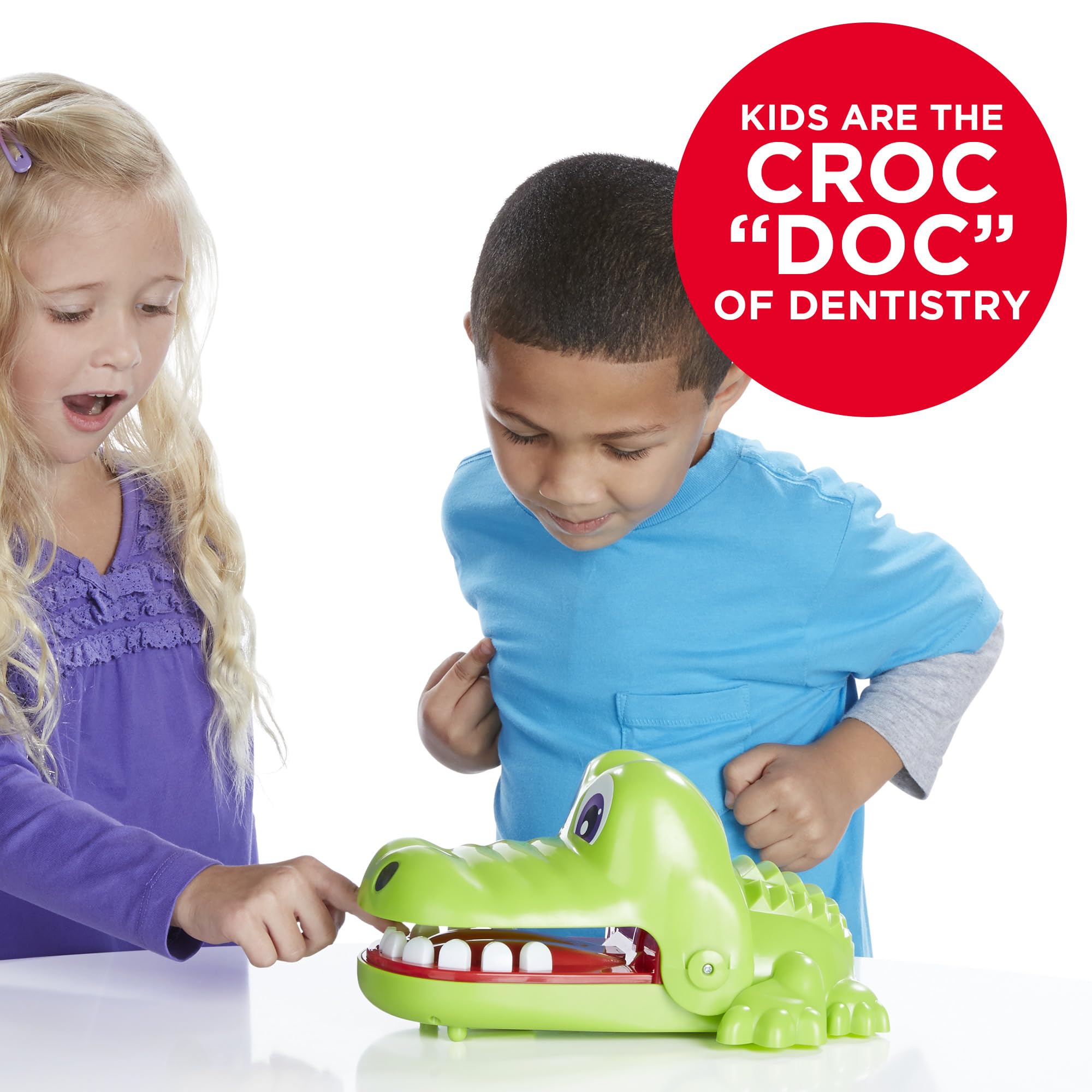 Hasbro Crocodile Dentist Game - Family Fun Board Game for Kids 14