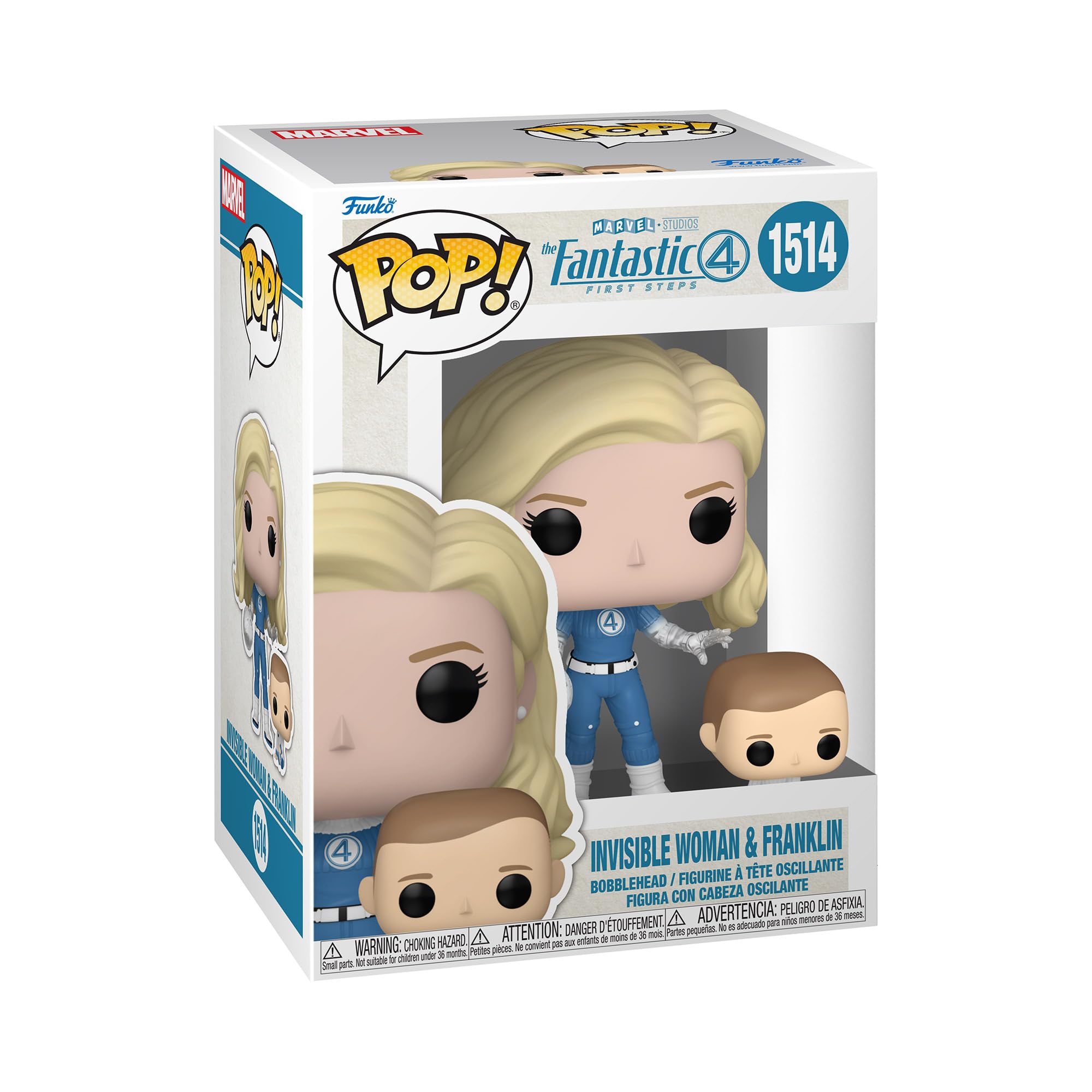 Funko POP! & Buddy: Marvel Fantastic Four - Invisible Woman Vinyl Figure 1