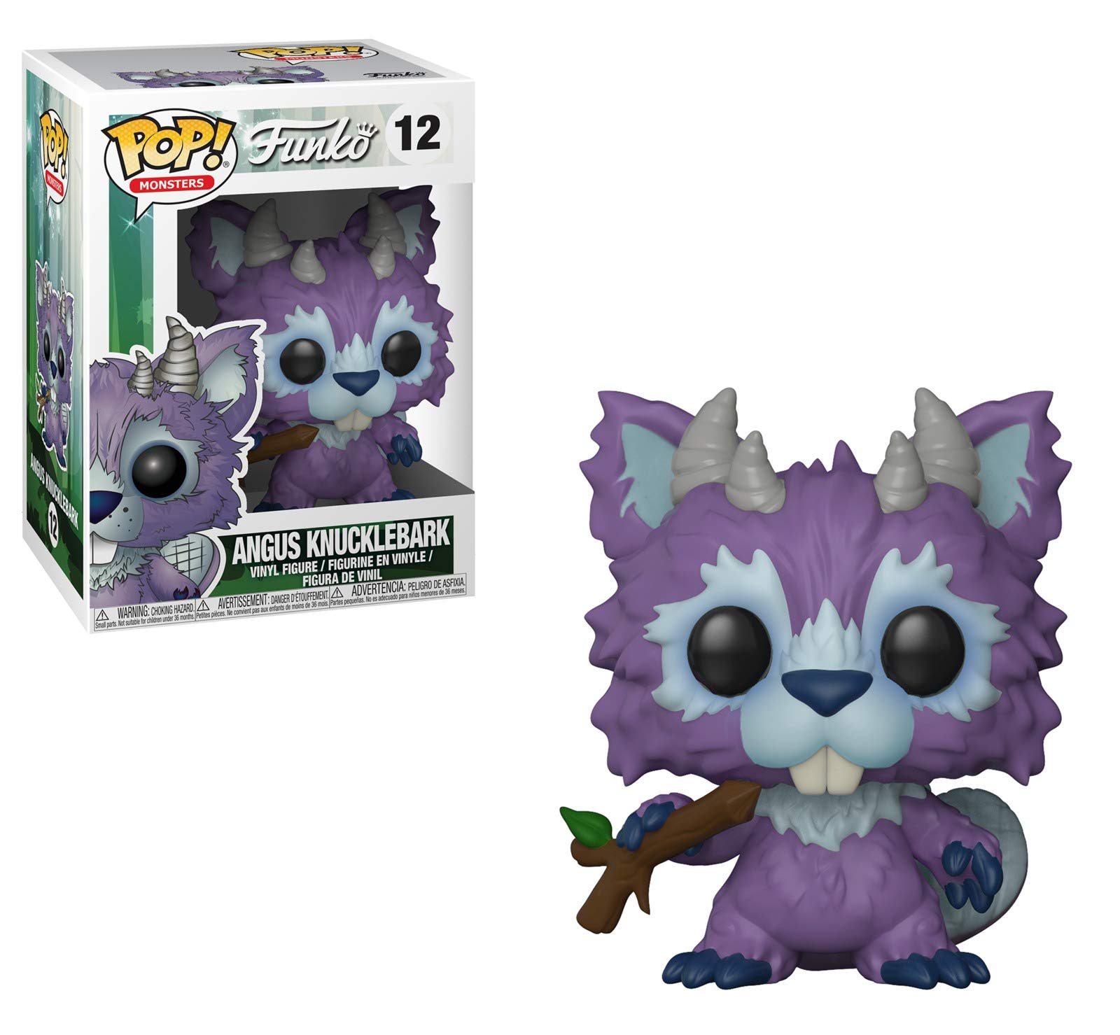 Funko Pop! Monsters - Angus Knucklebark Vinyl Figure #12 (31692) 3
