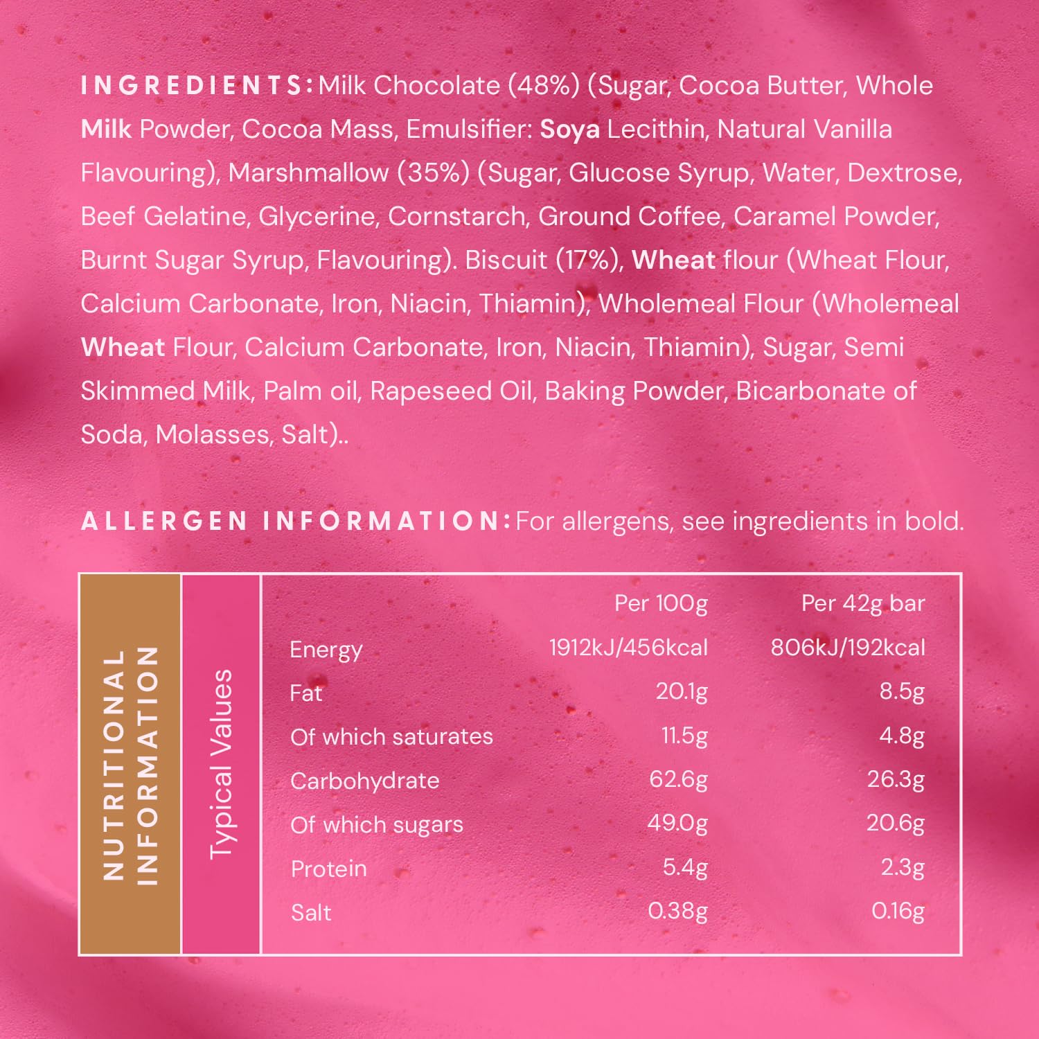 Mallow & Marsh Ultimate S’more Bar - Caffé Mocha, Milk Chocolate Covered 6