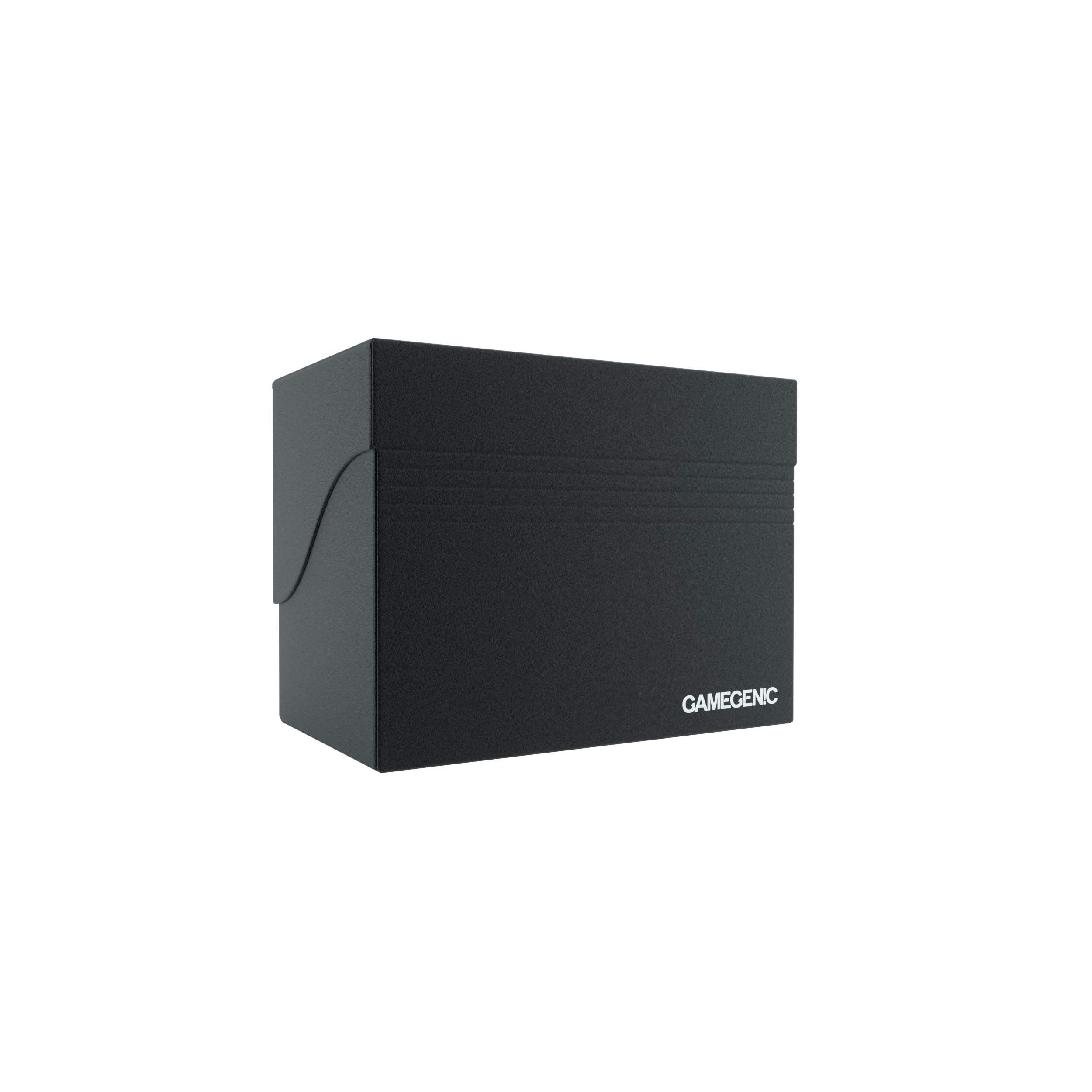 Gamegenic 80-Card Side Holder - Black, Holds 80 Double-Sleeved Cards, Sideloading Deck Box with Cobra Neck Technology 20