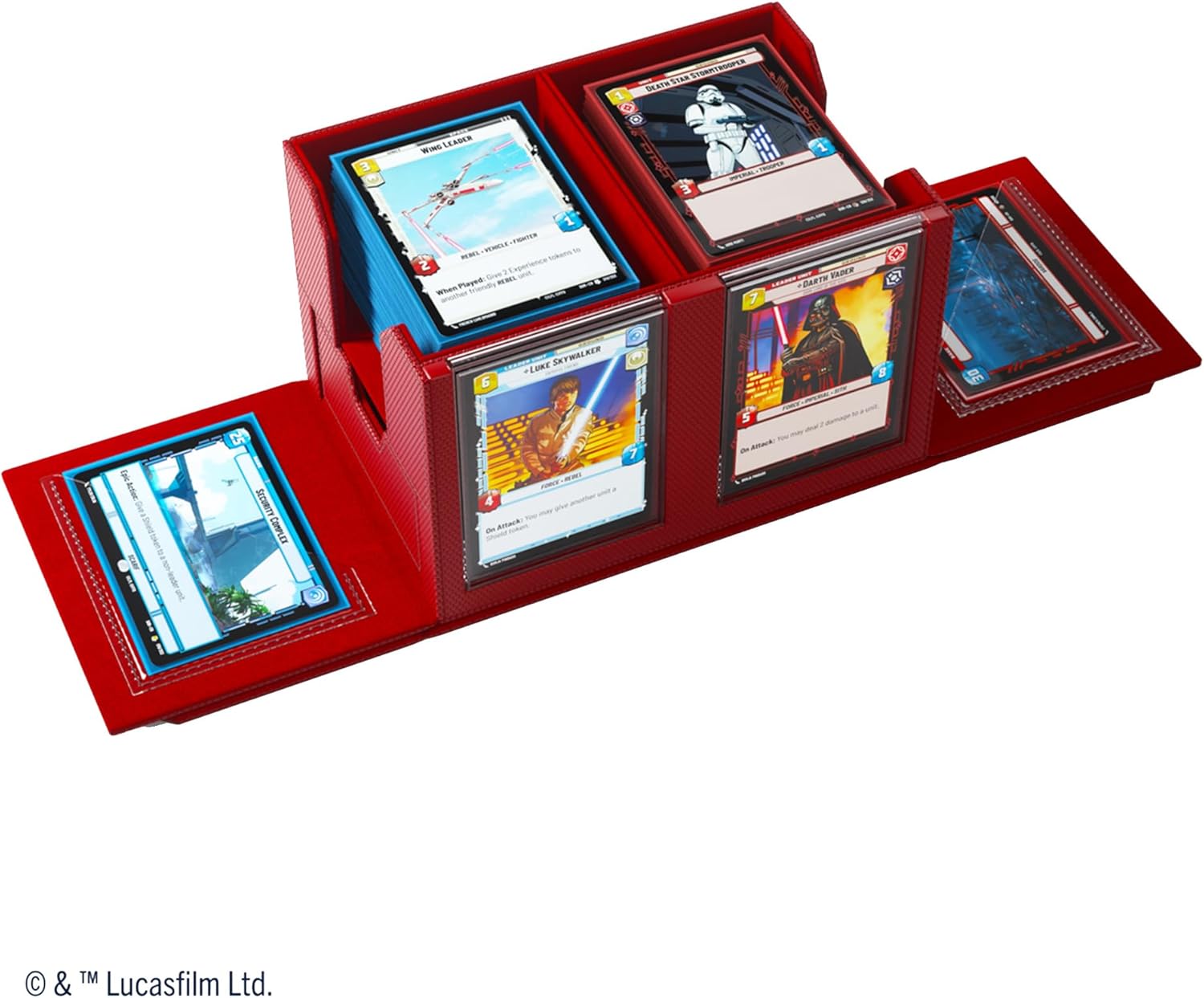 Gamegenic Star Wars Unlimited Double Deck Pod - Red 5