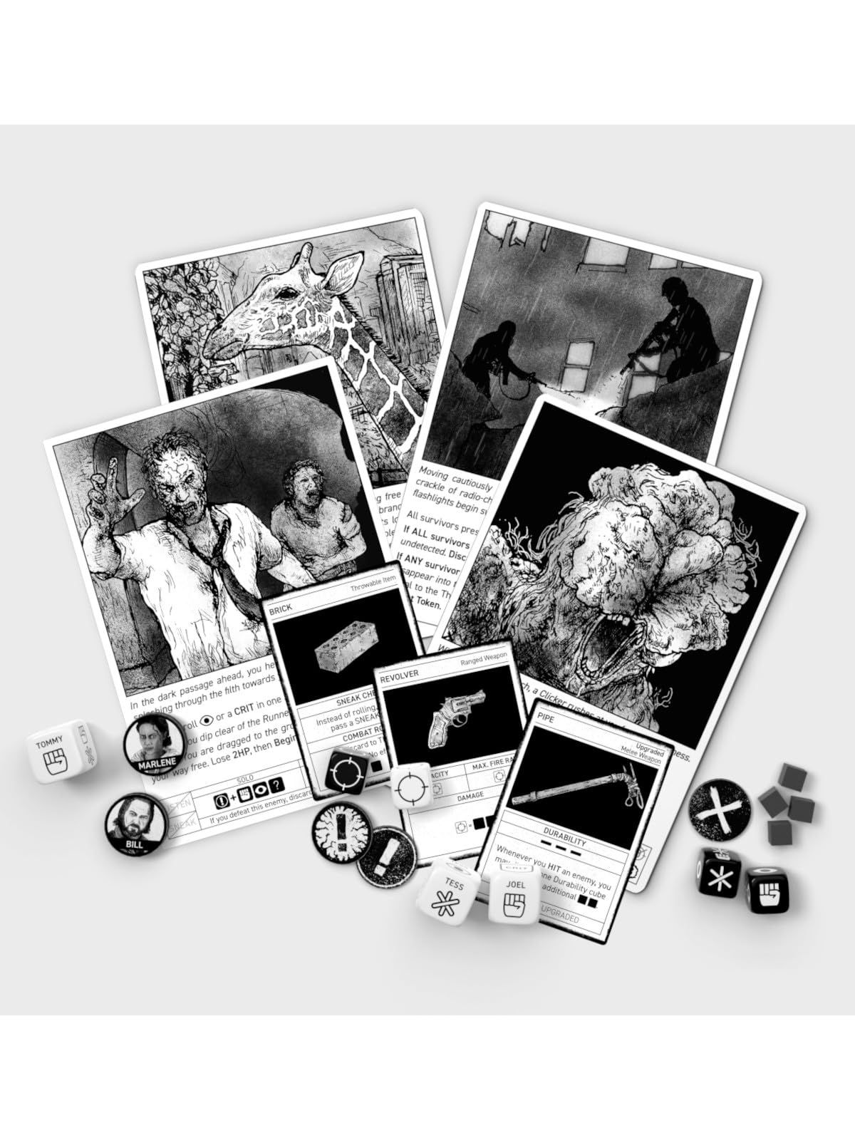 Themeborne The Last of Us: Escape the Dark Board Game 7