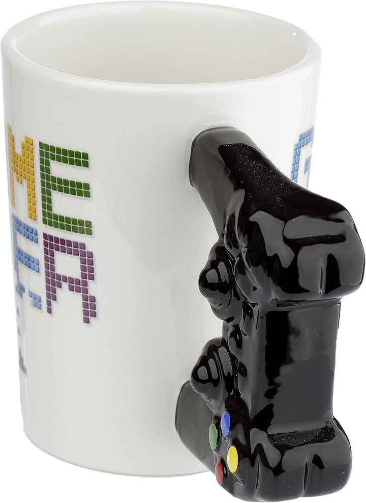 Puckator GAME OVER Game Controller Ceramic Mug - Gaming Themed Collectible (2023)