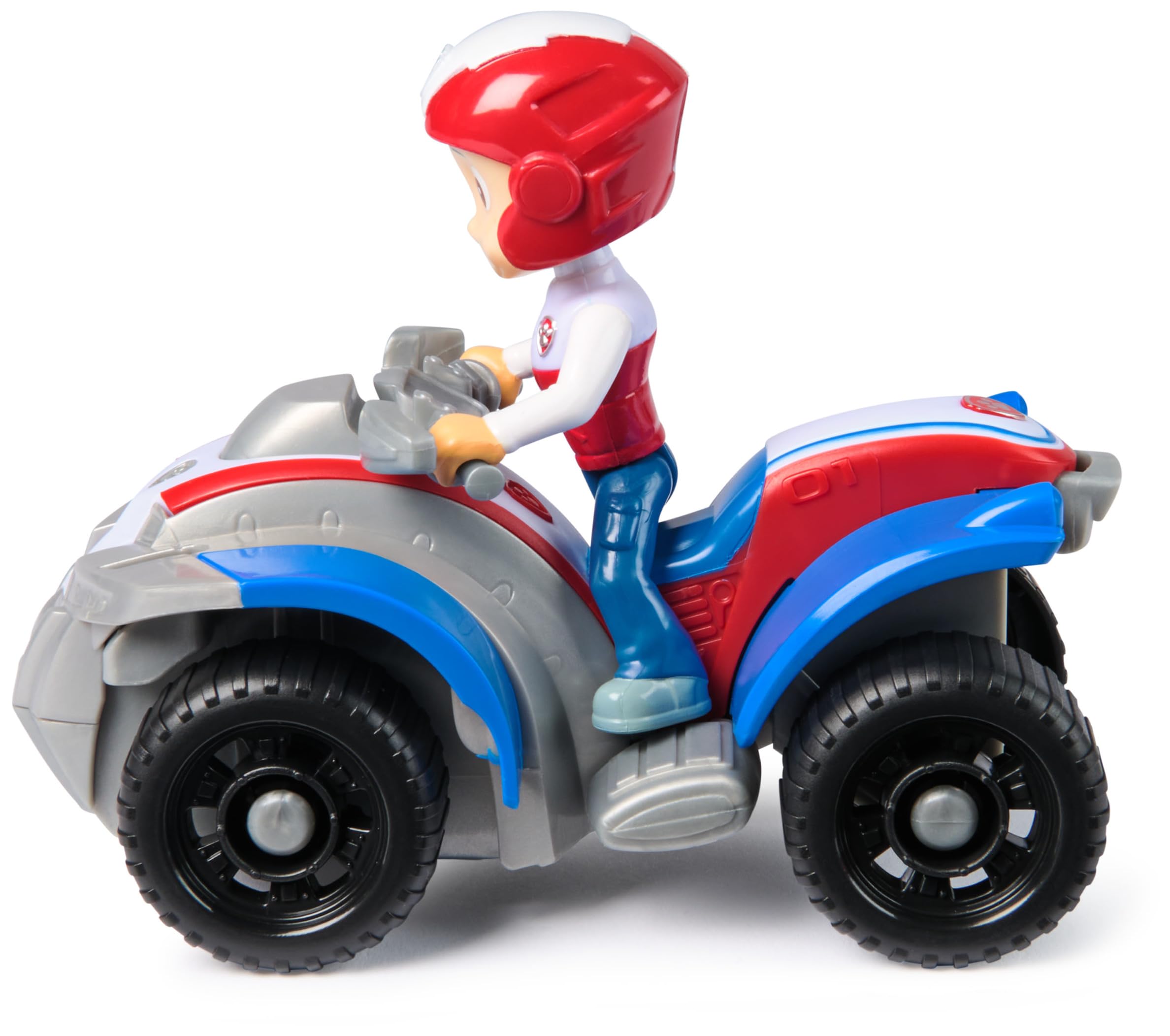 Paw Patrol Ryder's ATV Toy Vehicle with Collectible Action Figure - Sustainably Made for Kids 3+ 4