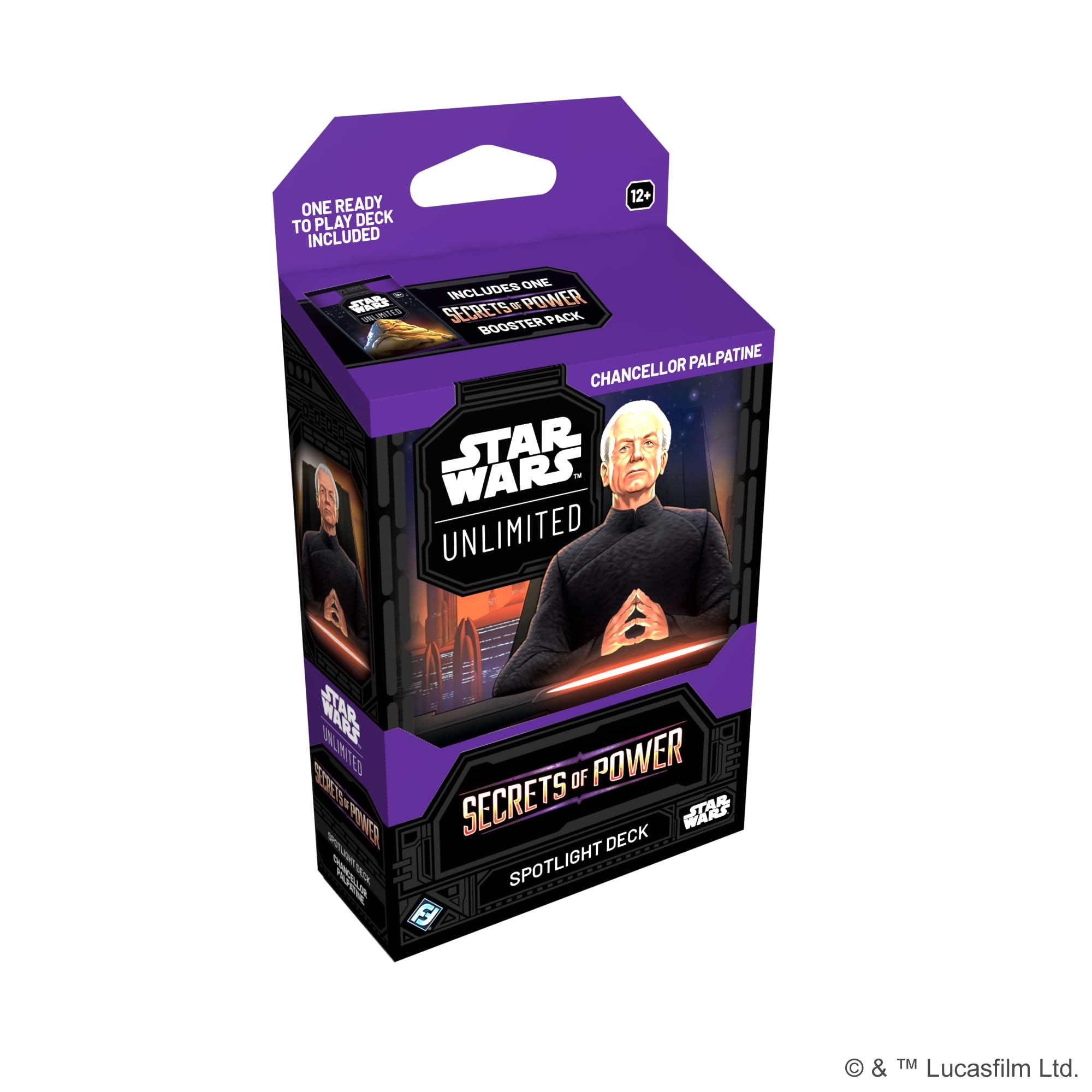 Asmodee Star Wars: Unlimited Secrets of Power Spotlight Deck Display 8