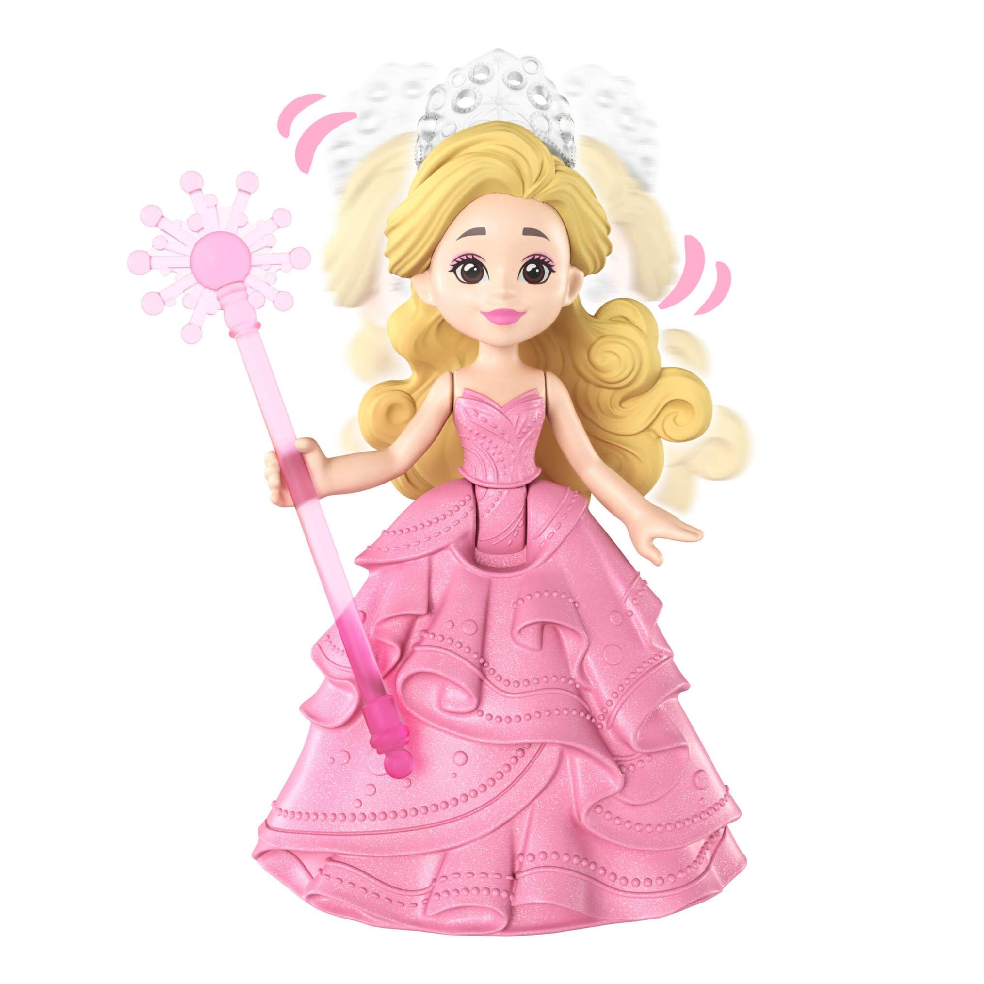 Mattel Wicked Glinda's Floating Bubble Playset with Doll & Vehicle - Inspired by Universal Pictures Movie 6
