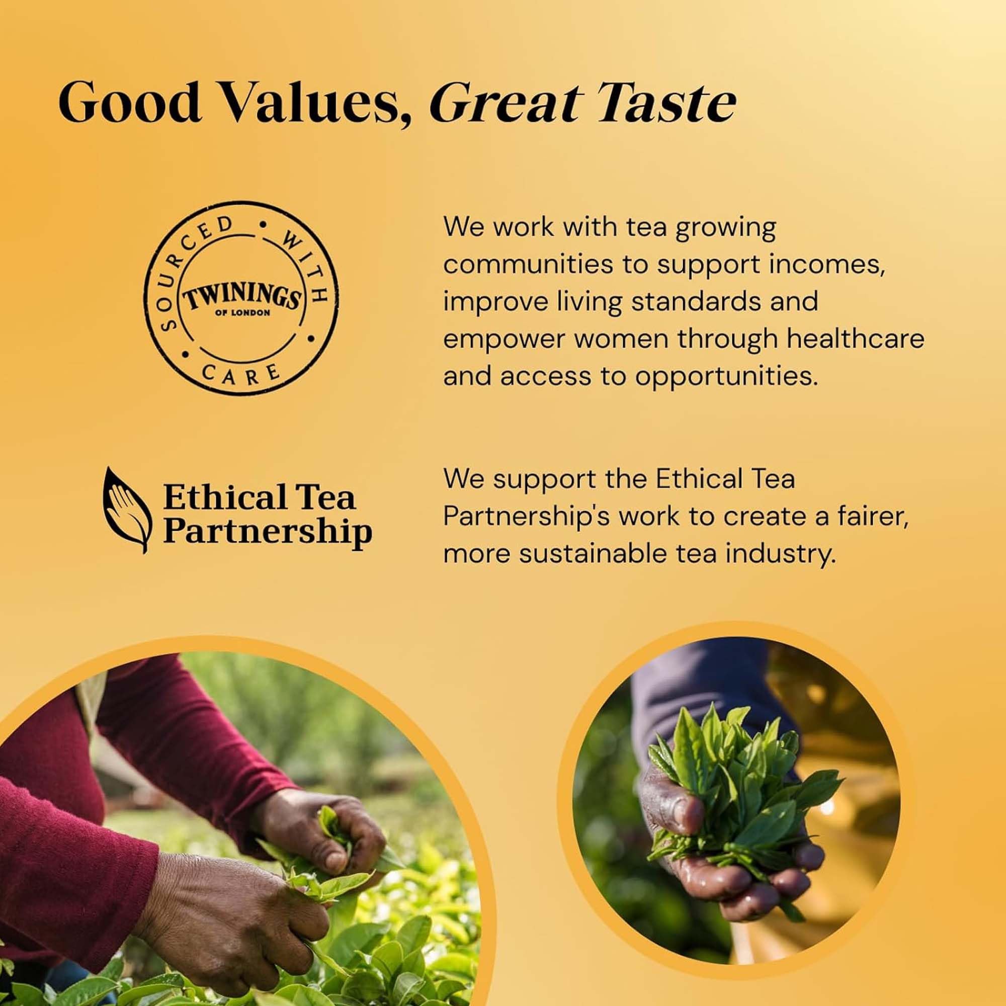 Twinings English Breakfast Decaf Tea - Golden, Well Rounded & Full Bodied Black Tea, 4 x 80 Tea Bags 6