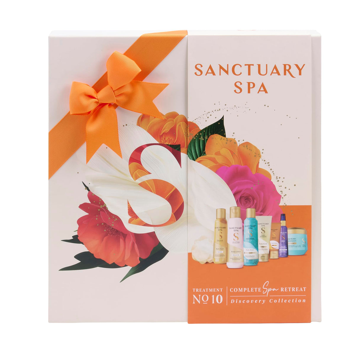 Sanctuary Spa Discovery Complete Spa Retreat Gift Set - 8-Piece Bath Float Set