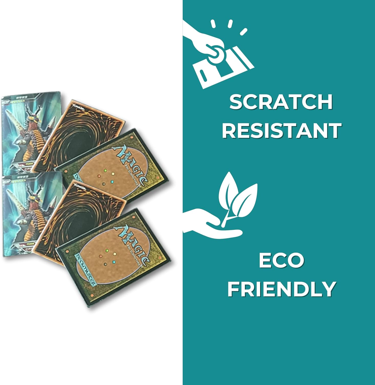 XShield Exact Fit Trading Card Sleeves - 60 Micron, High Clarity, 500-Pack 5