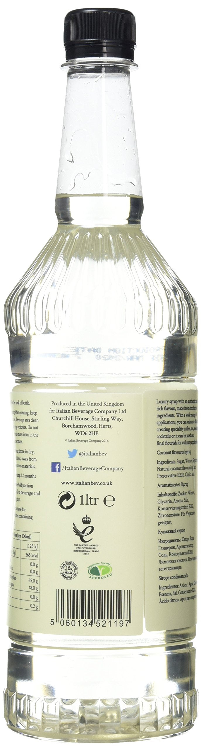 Simply Coconut Syrup - Rich & Creamy Flavour | 1 Litre 3