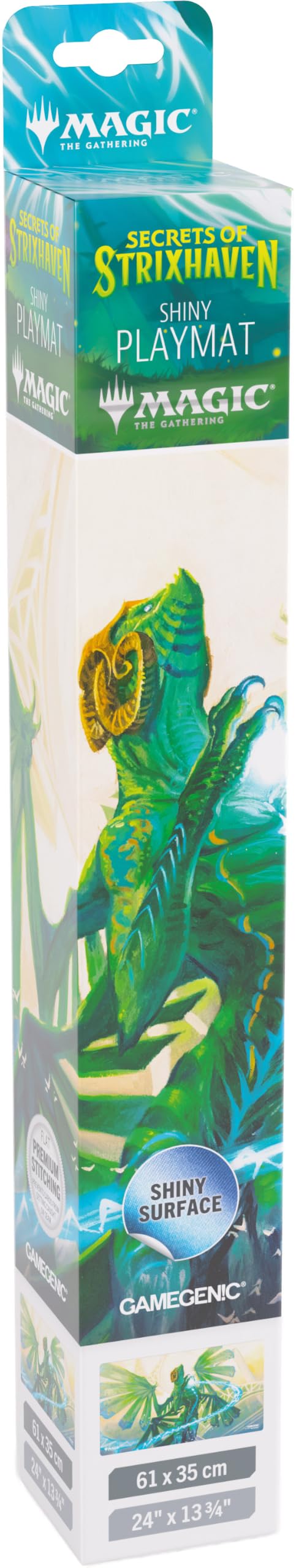 Gamegenic Magic: The Gathering Secrets of Strixhaven Shiny Playmat - Quandrix | Rubber Material | Unisex Adult