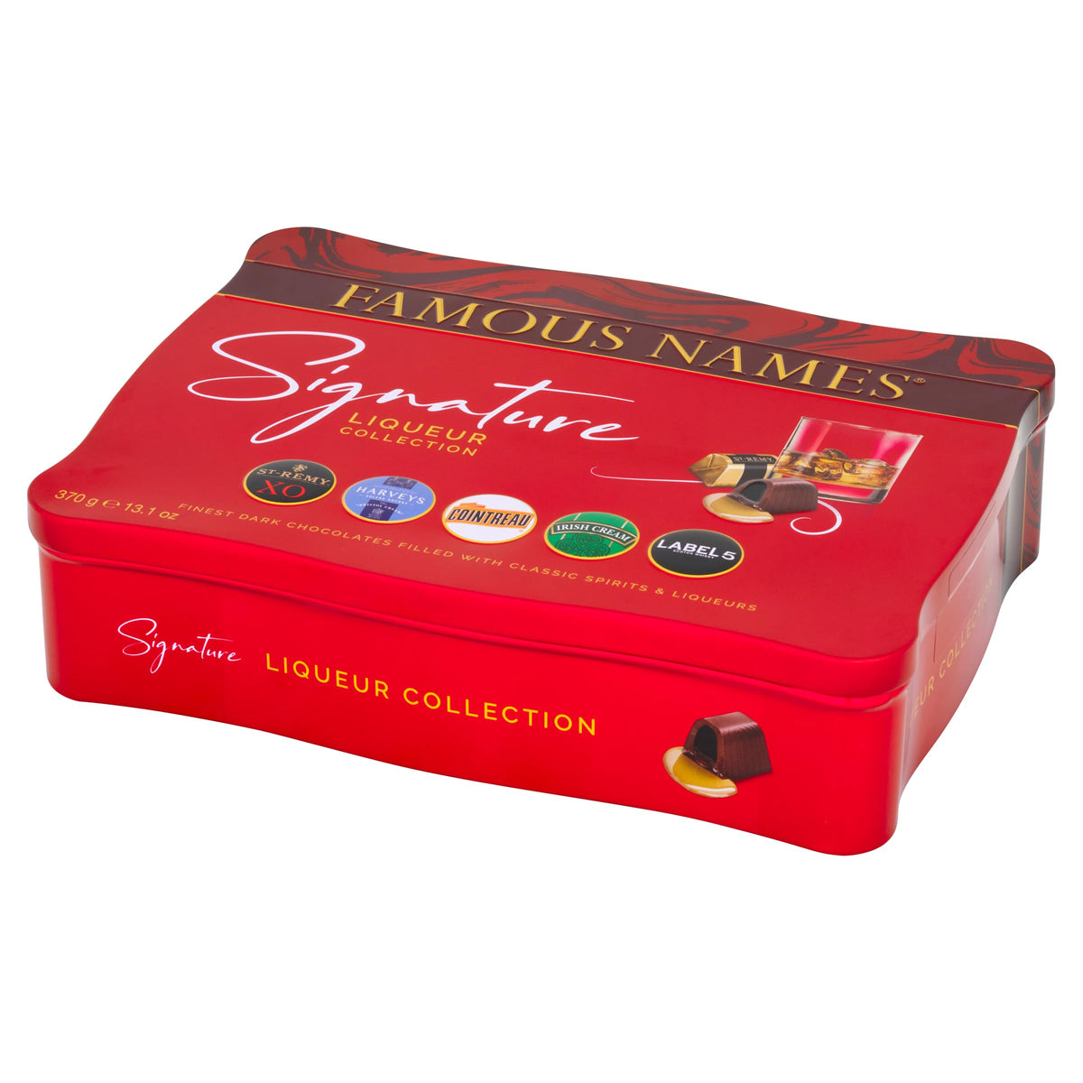 Famous Names Signature Collection Chocolate Gift Tin - 370g