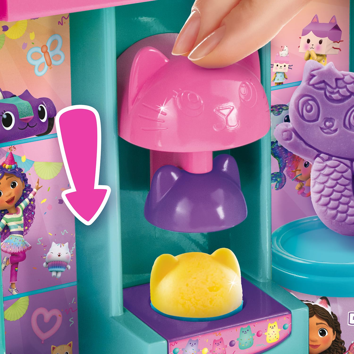 Canal Toys Gabby's Dollhouse Dough House - Creative Arts & Crafts Playset for Kids 4