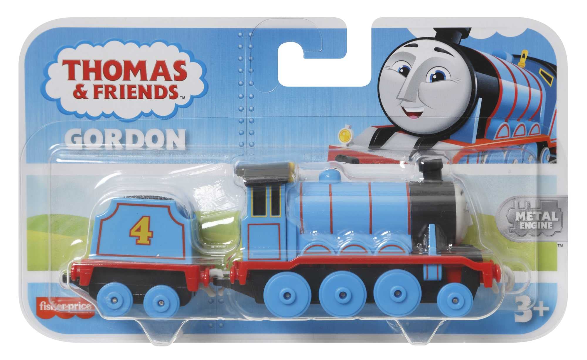 Thomas & Friends Gordon Engine - Die-Cast Metal Push-Along Train for Kids 3+ 6