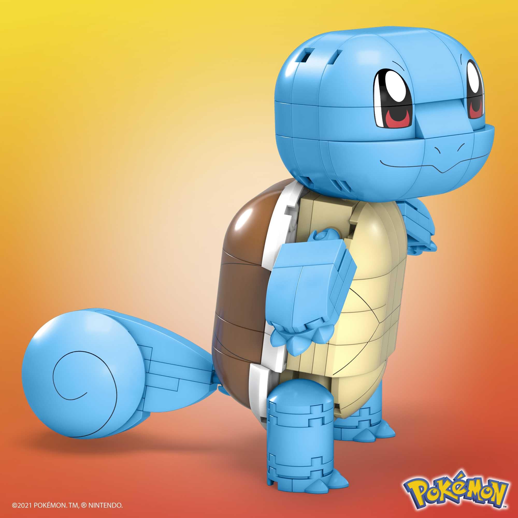 MEGA Construx Pokémon Squirtle Building Set - 200-Piece Action Figure for Kids 7-12 6