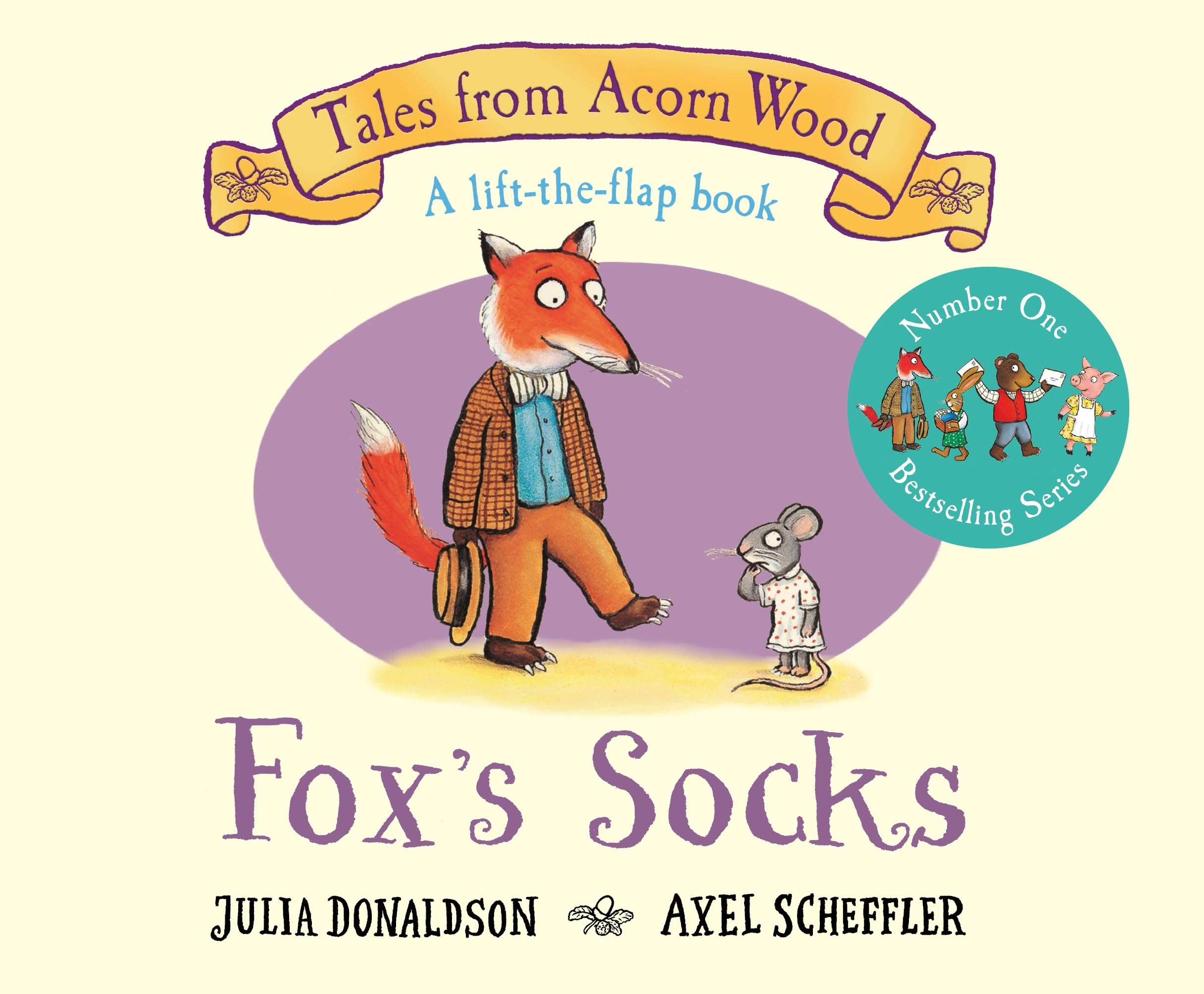 MACMILLAN Fox's Socks: 20th Anniversary Edition (Tales From Acorn Wood) Board Book