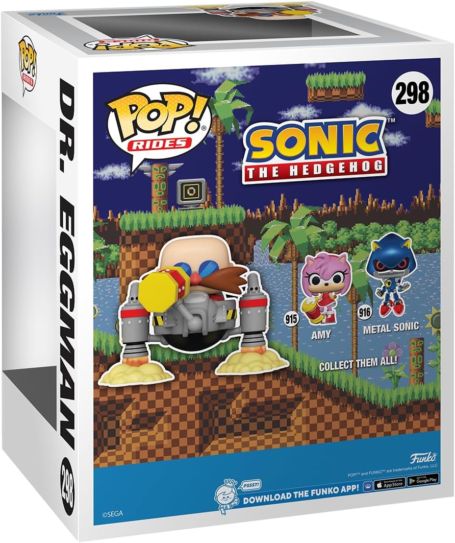 Funko Pop! Rides Sonic the Hedgehog - Dr. Eggman Vinyl Figure (70584)