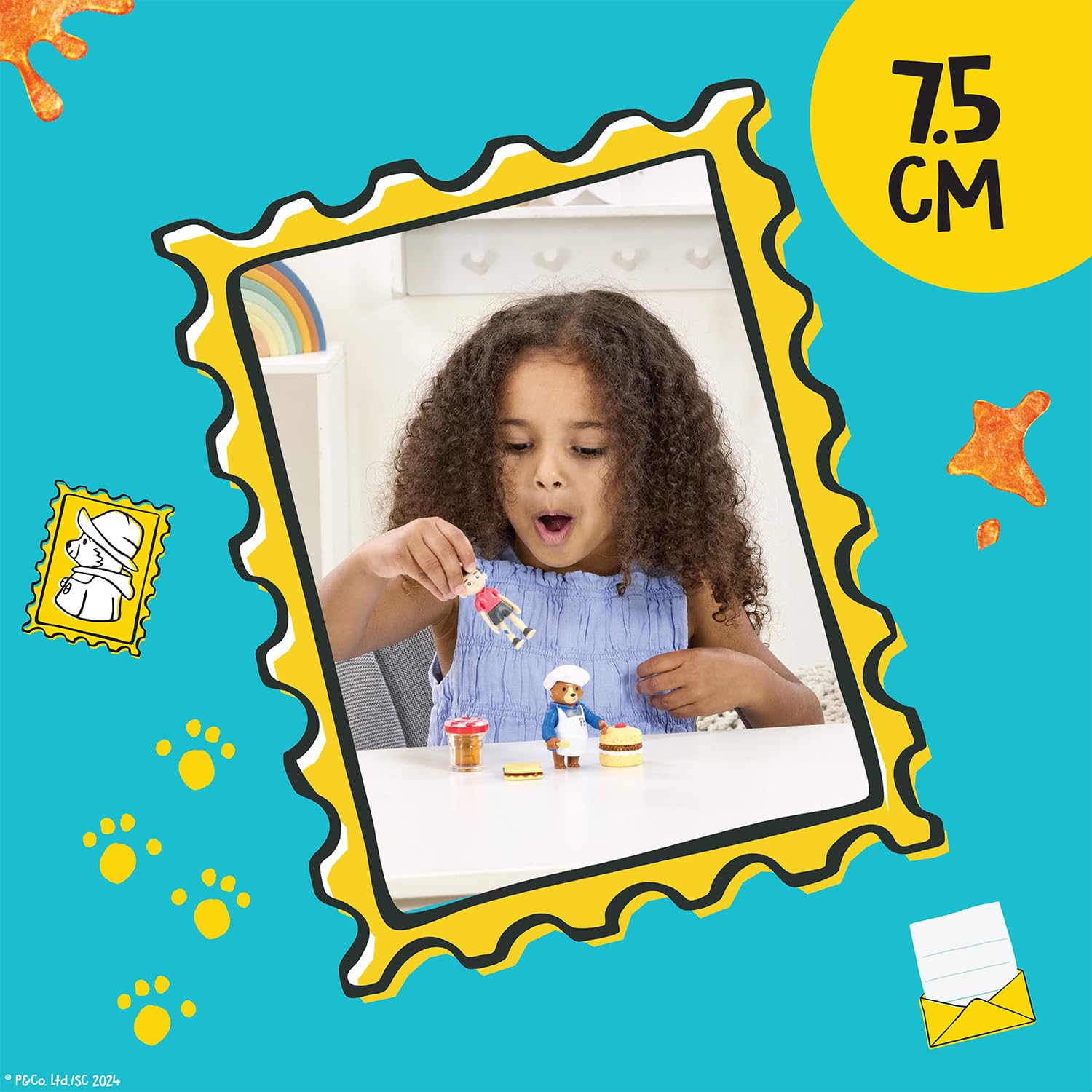 Rainbow Designs Paddington Bear Kitchen Playset - Chef Paddington & Jonathan, Ages 3+ 4