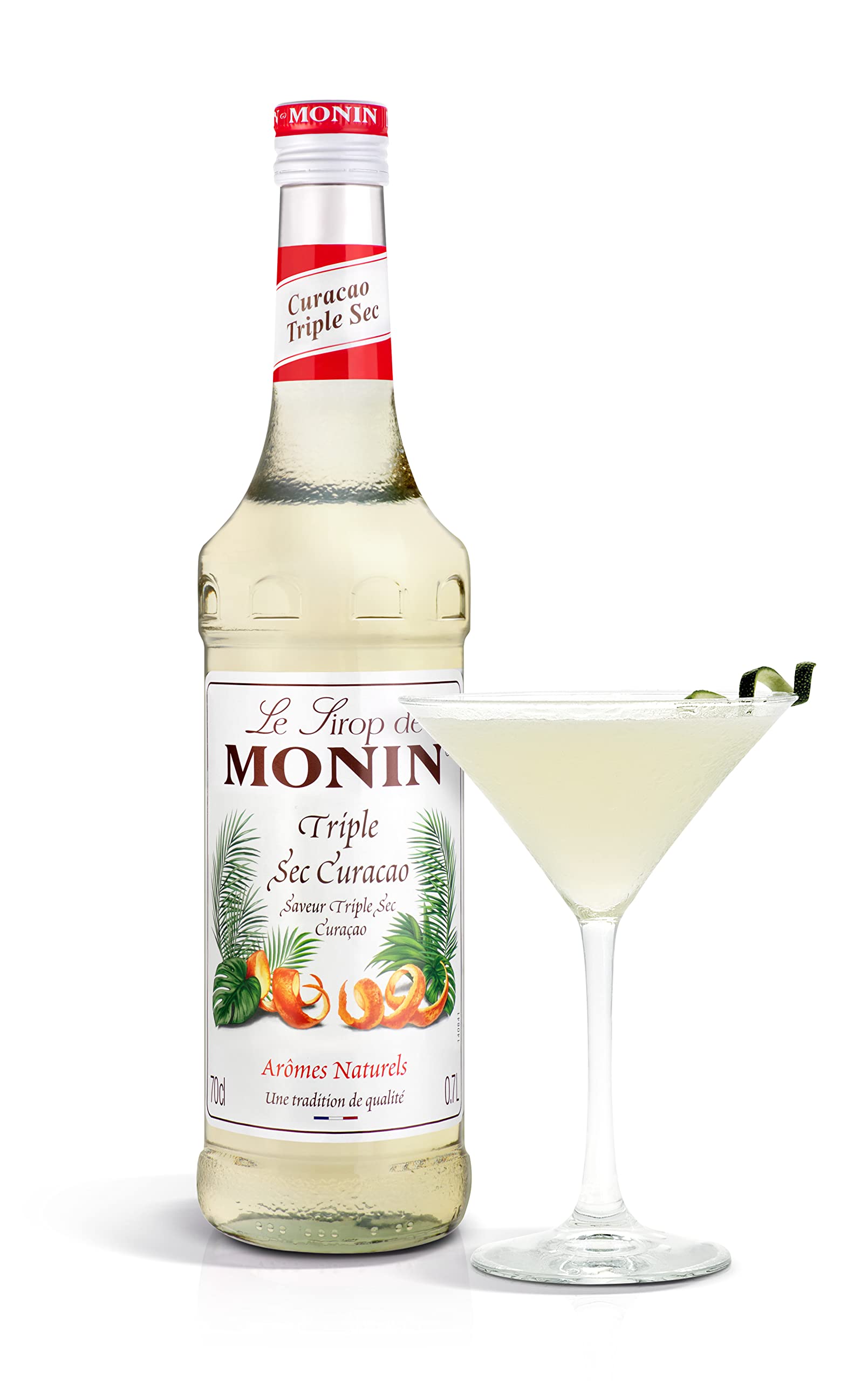 MONIN Premium Triple Sec Curaçao Orangensirup 700 ml – Vegan, alkoholfrei, natürliches Aroma für Cocktails &amp; Mocktails 5