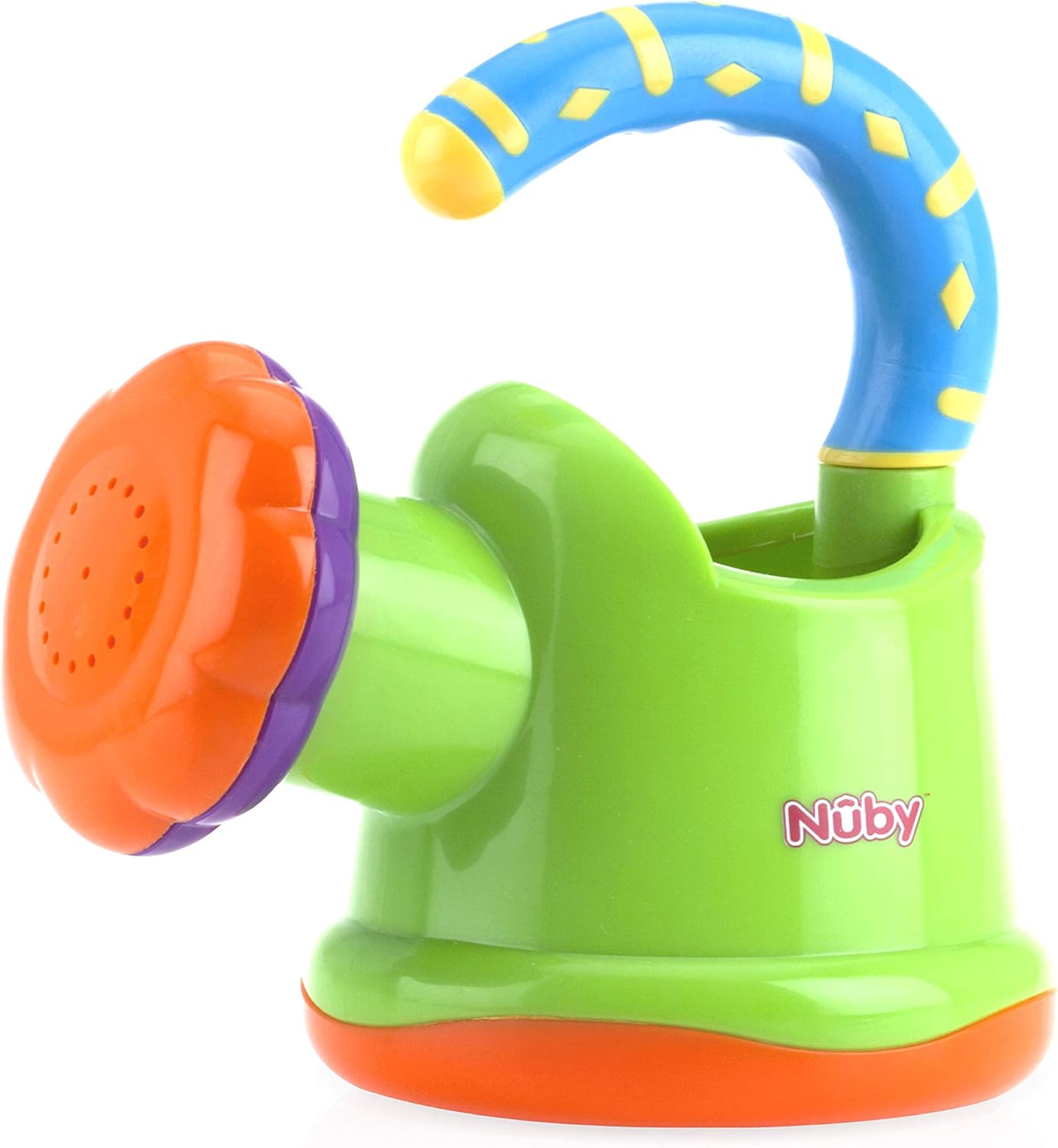 Nuby Fun Watering Can Bath Toy - Sensory Development for Babies 6M+