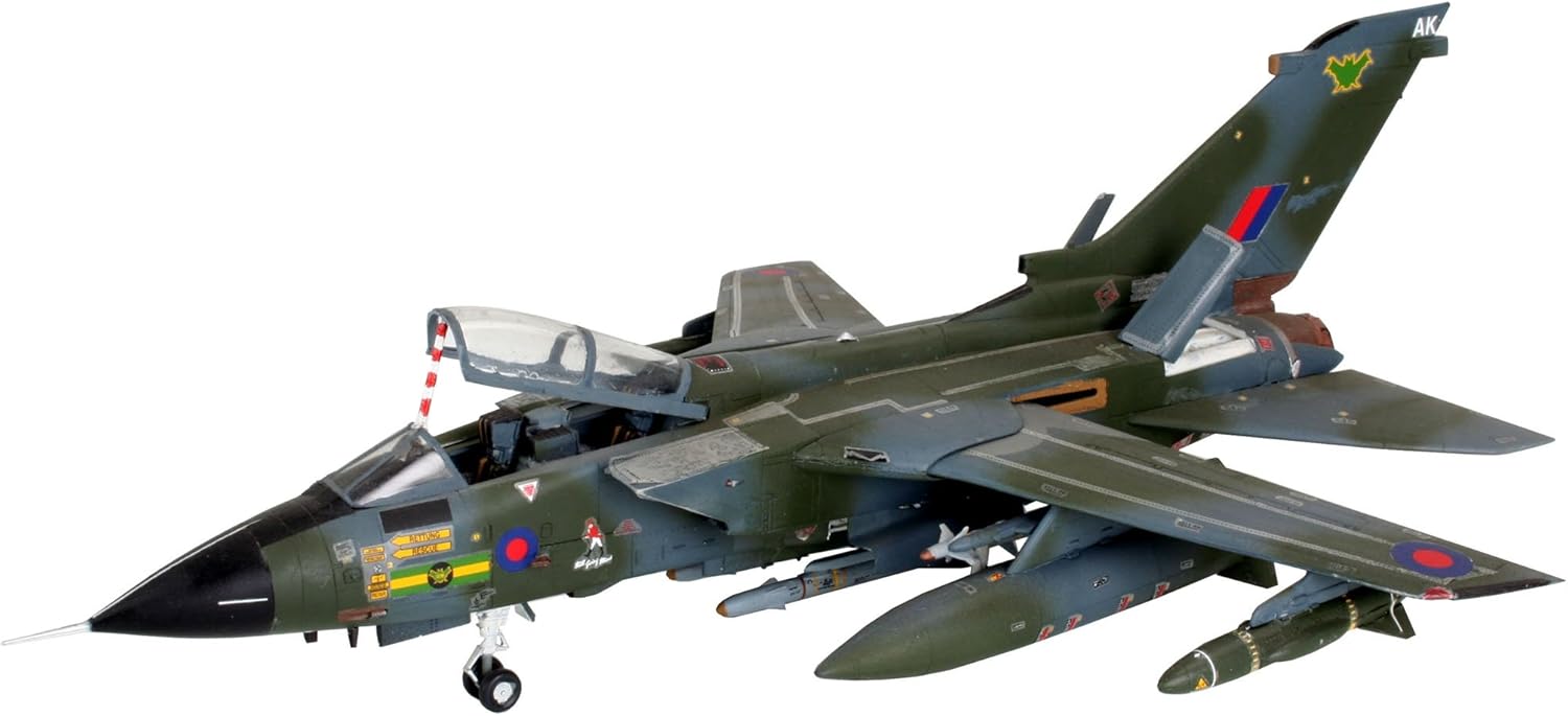 Revell 1:72 Scale Tornado GR.1 RAF Model Kit - Plastic Aircraft Building Set 3