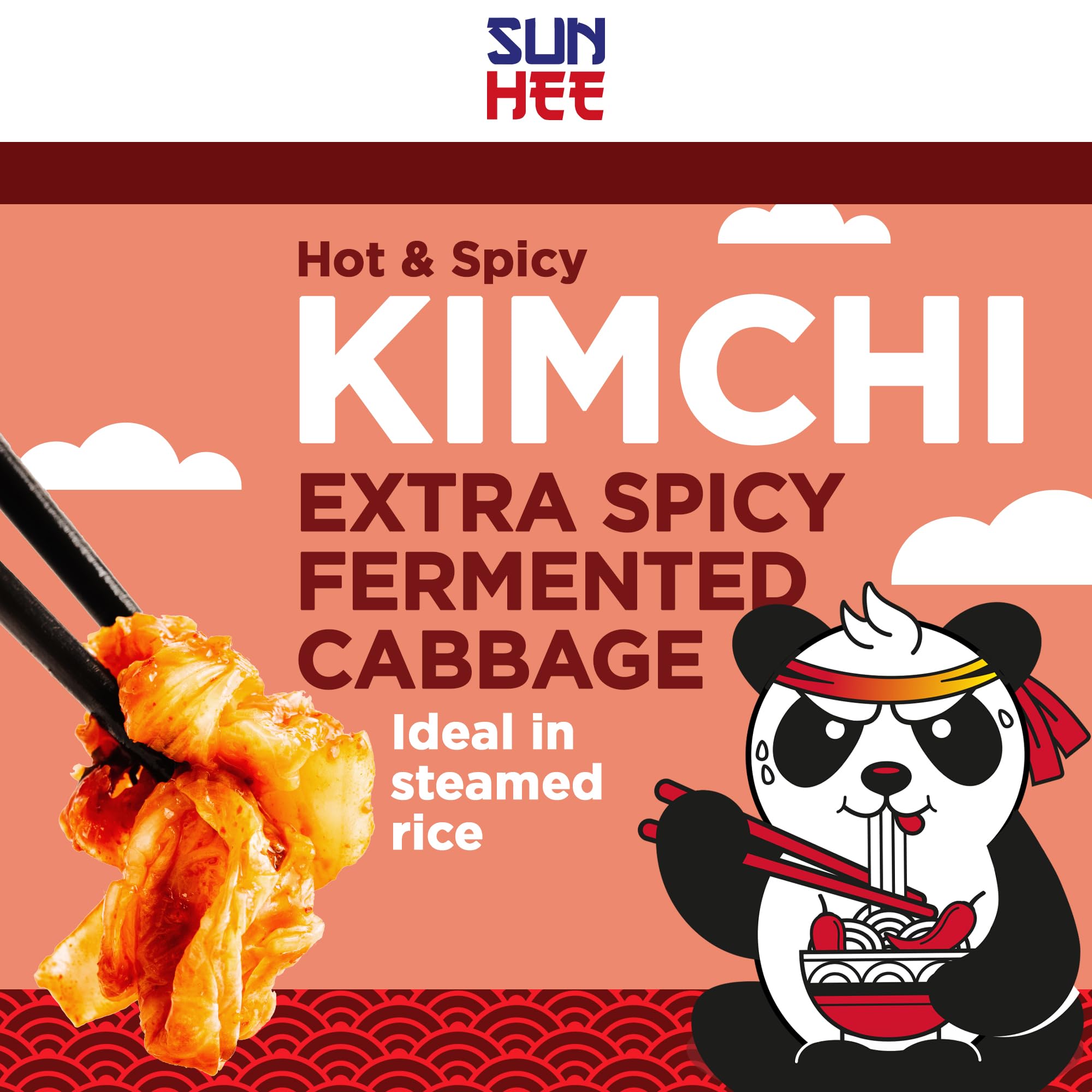 Sun Hee - Kimchi Hot & Spicy 190g 4