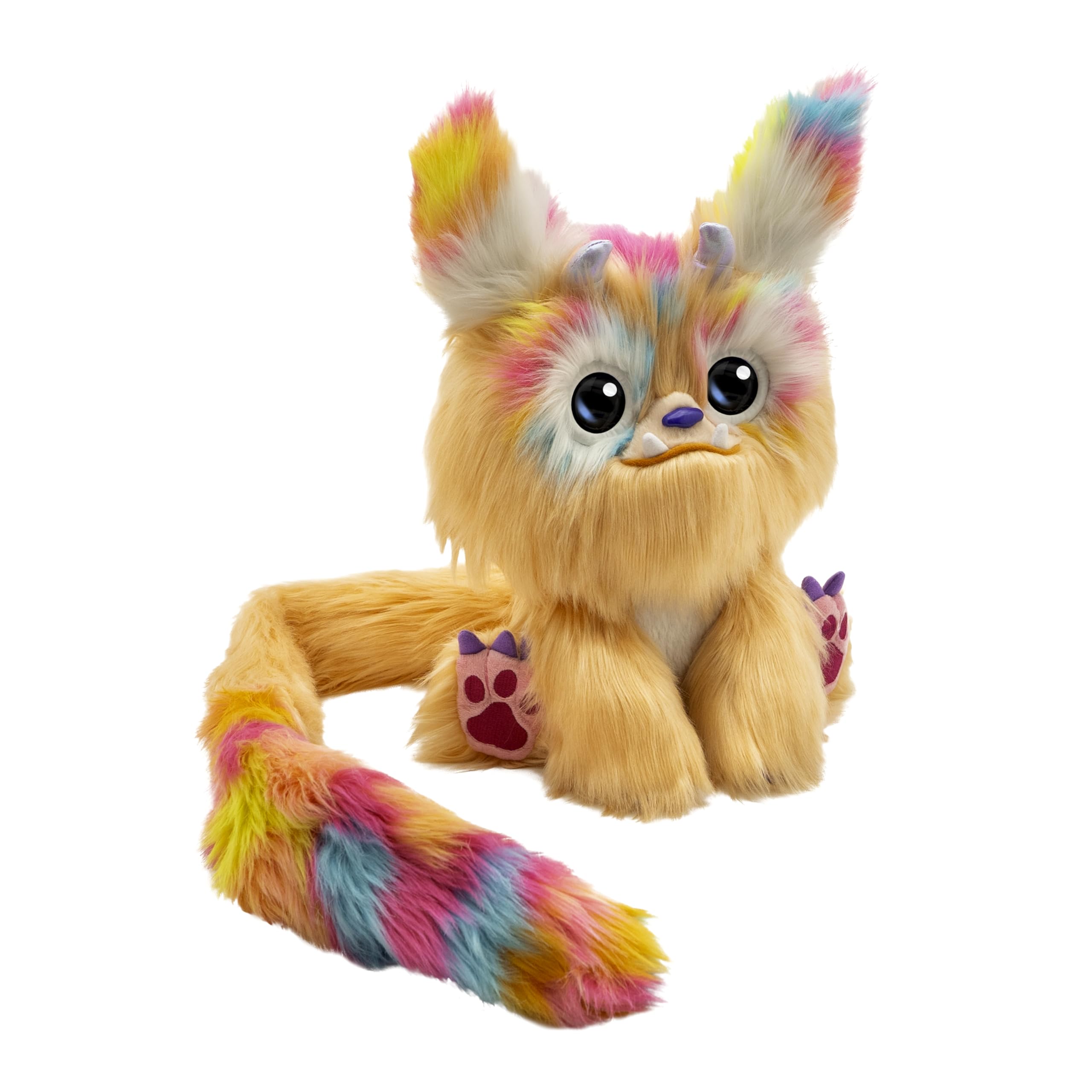 Furlings - Cleo the Jackalope Interactive Plush Toy with Animated Eyes & 80+ Sounds