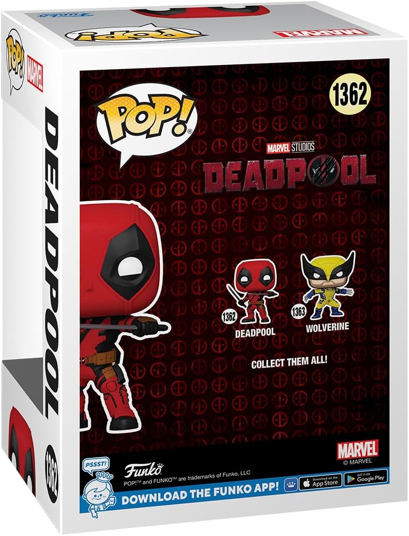 Funko Pop! Marvel: Deadpool & Wolverine - Deadpool Vinyl Figure (79766) 6