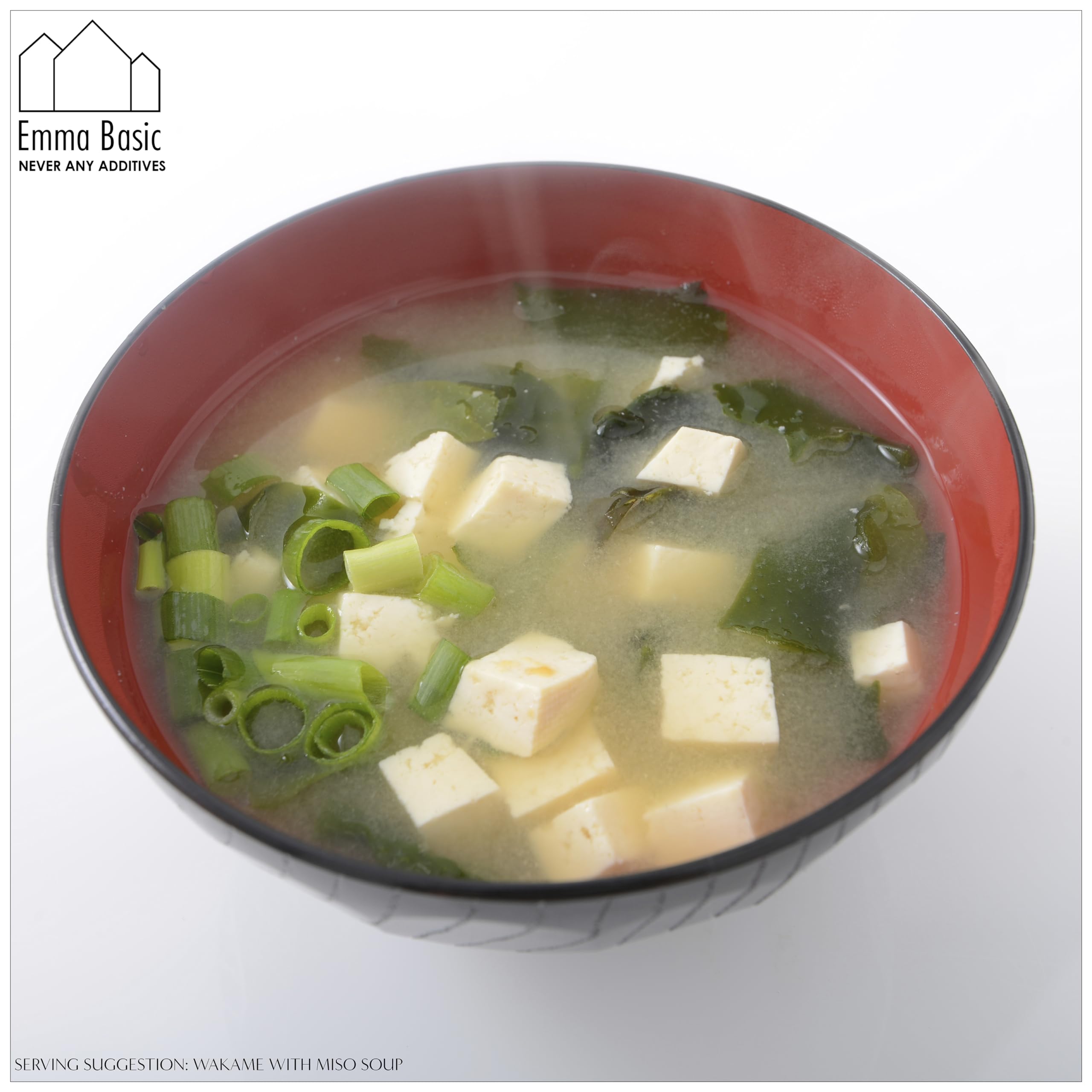 Emma Basic Dried Wakame 500g - High Fibre & Protein Seaweed - Ready in 3 Minutes