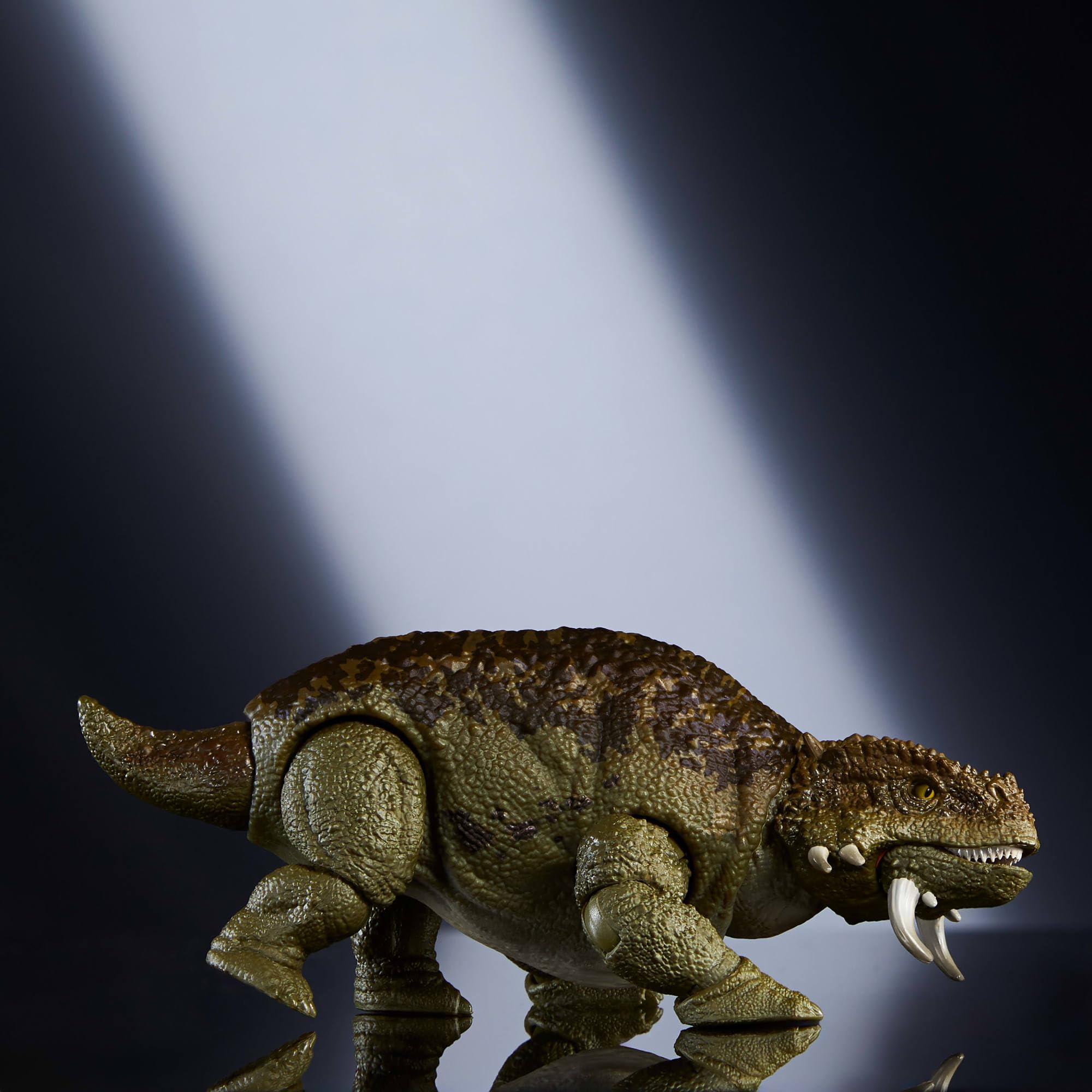 Mattel Hammond Collection Scutosaurus Dinosaur Action Figure | 14 Points of Movement | Glass Eyes 5
