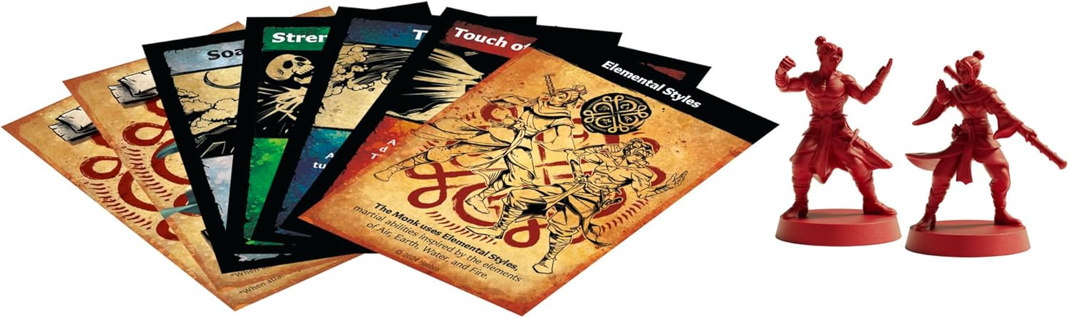 Hasbro Gaming HeroQuest Hero Collection: Path of The Wandering Monk Figures 4