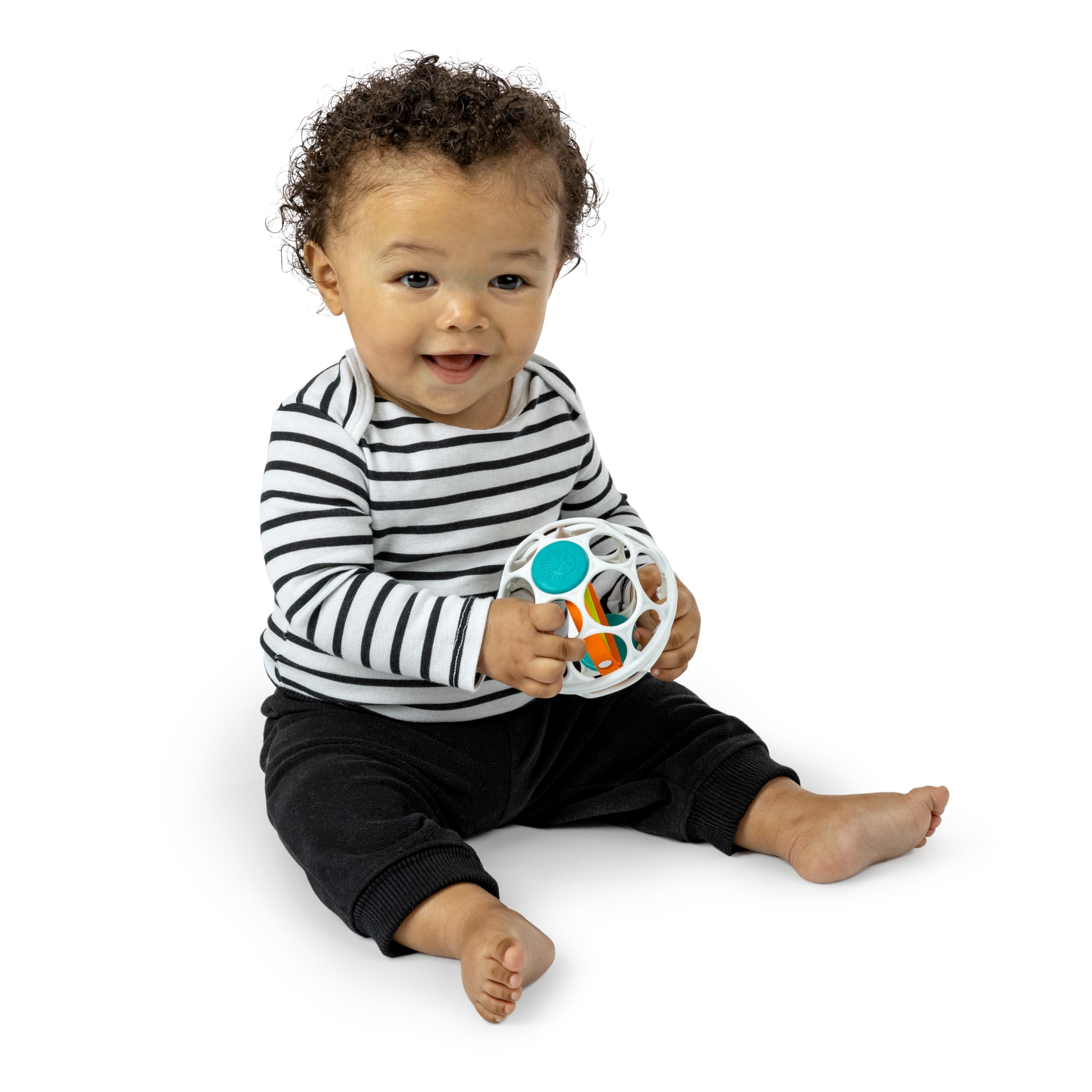 Baby Einstein Grip & Spin Oball Rattle Toy - BPA Free, Easy Grasp, 0+ Months 8