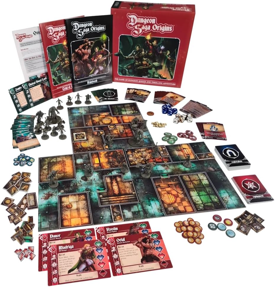 Mantic Dungeon Saga Origins Core Game Board Game 8