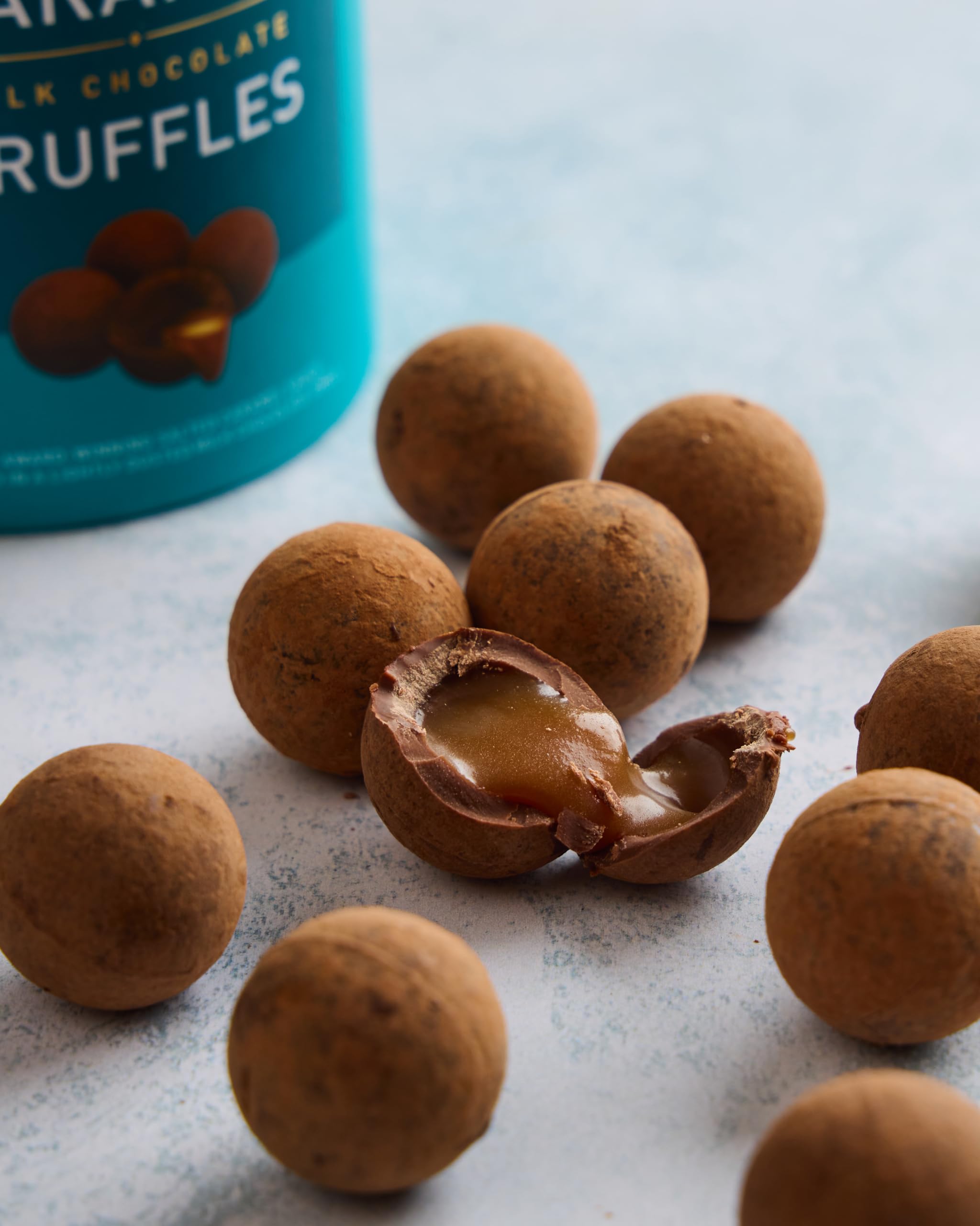 Joe &amp; Seph's Milk Chocolate Salt游戏副本 Karamell-Trüffel (1x100)