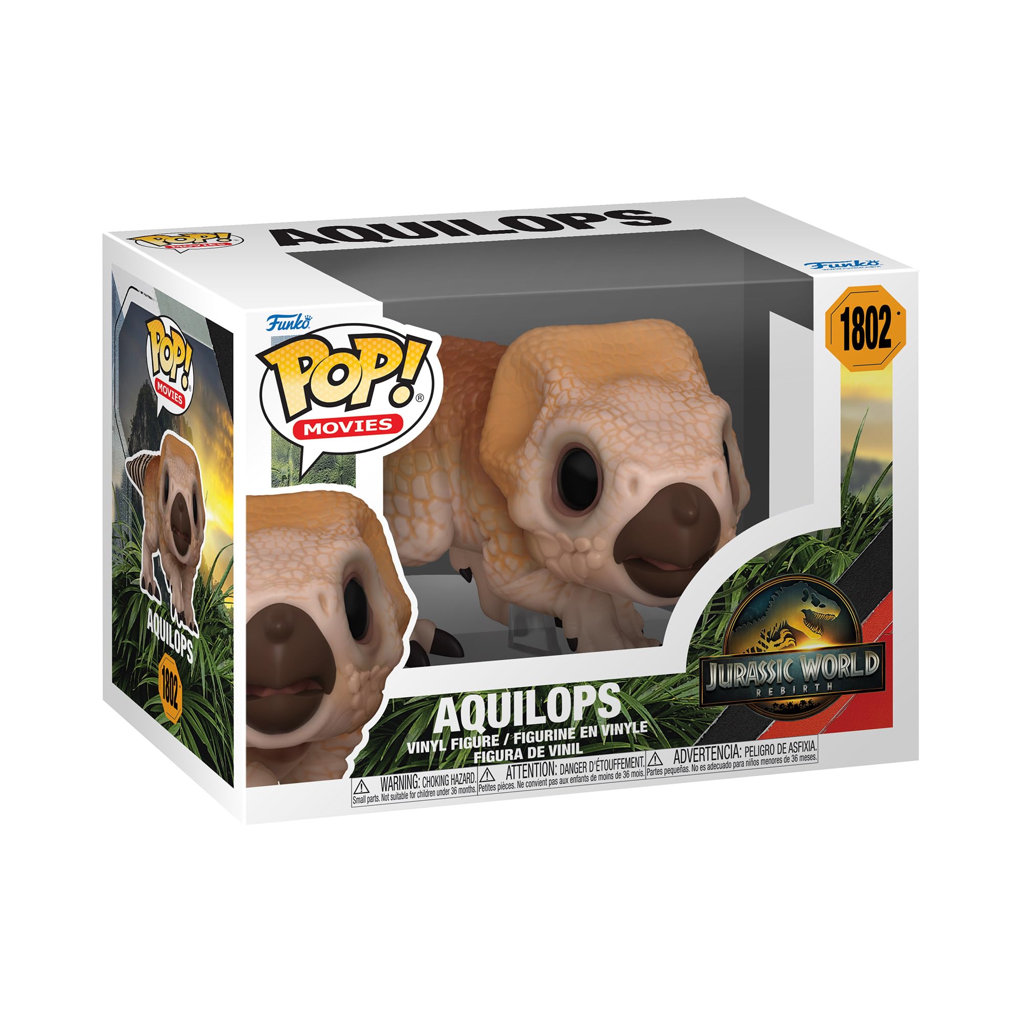 Funko Pop! Movies: Jurassic World: Rebirth – Aquilops - Collectable Vinyl F 1