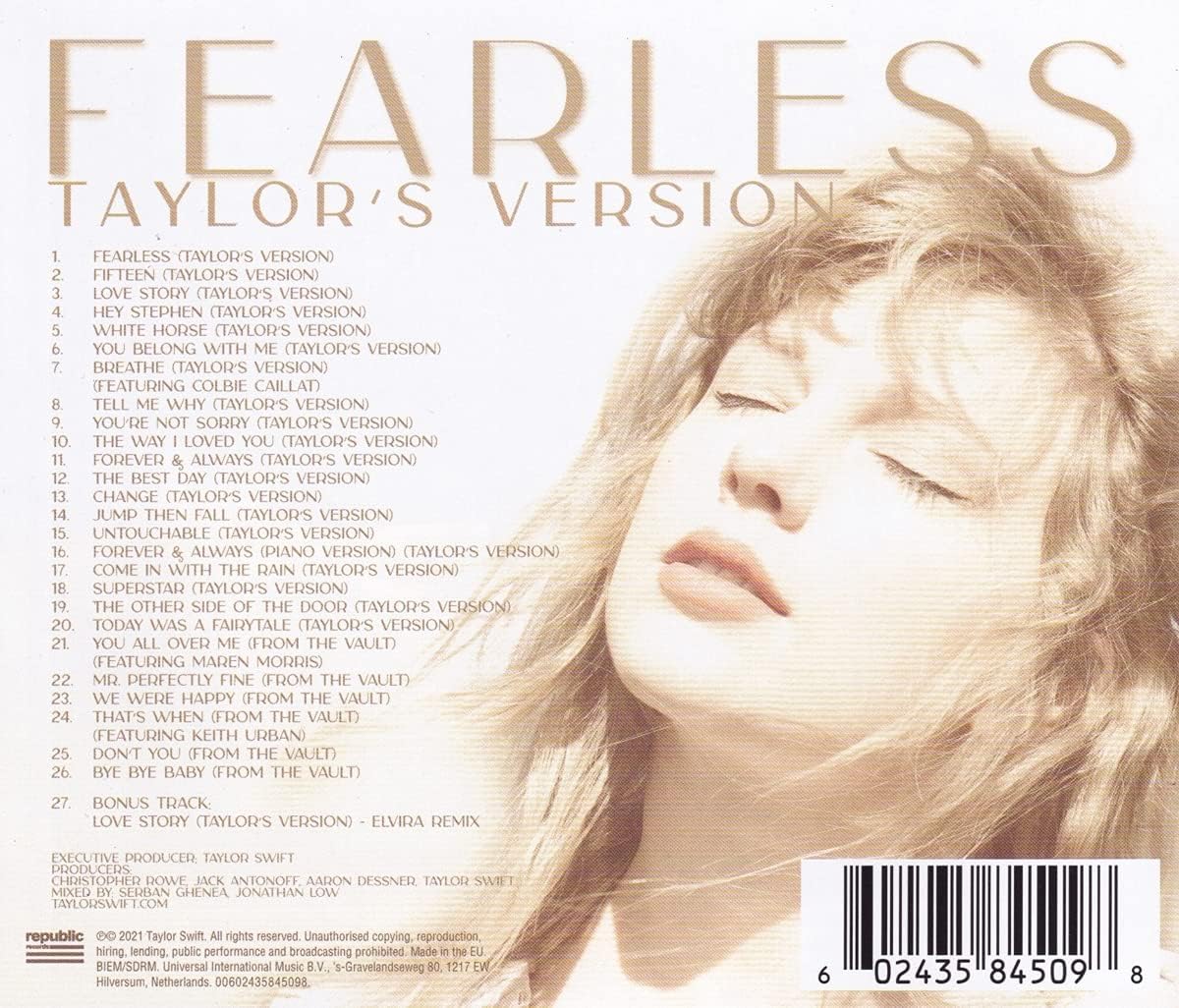 Taylor Swift - Fearless (Taylor's Version) [Audio CD] 3