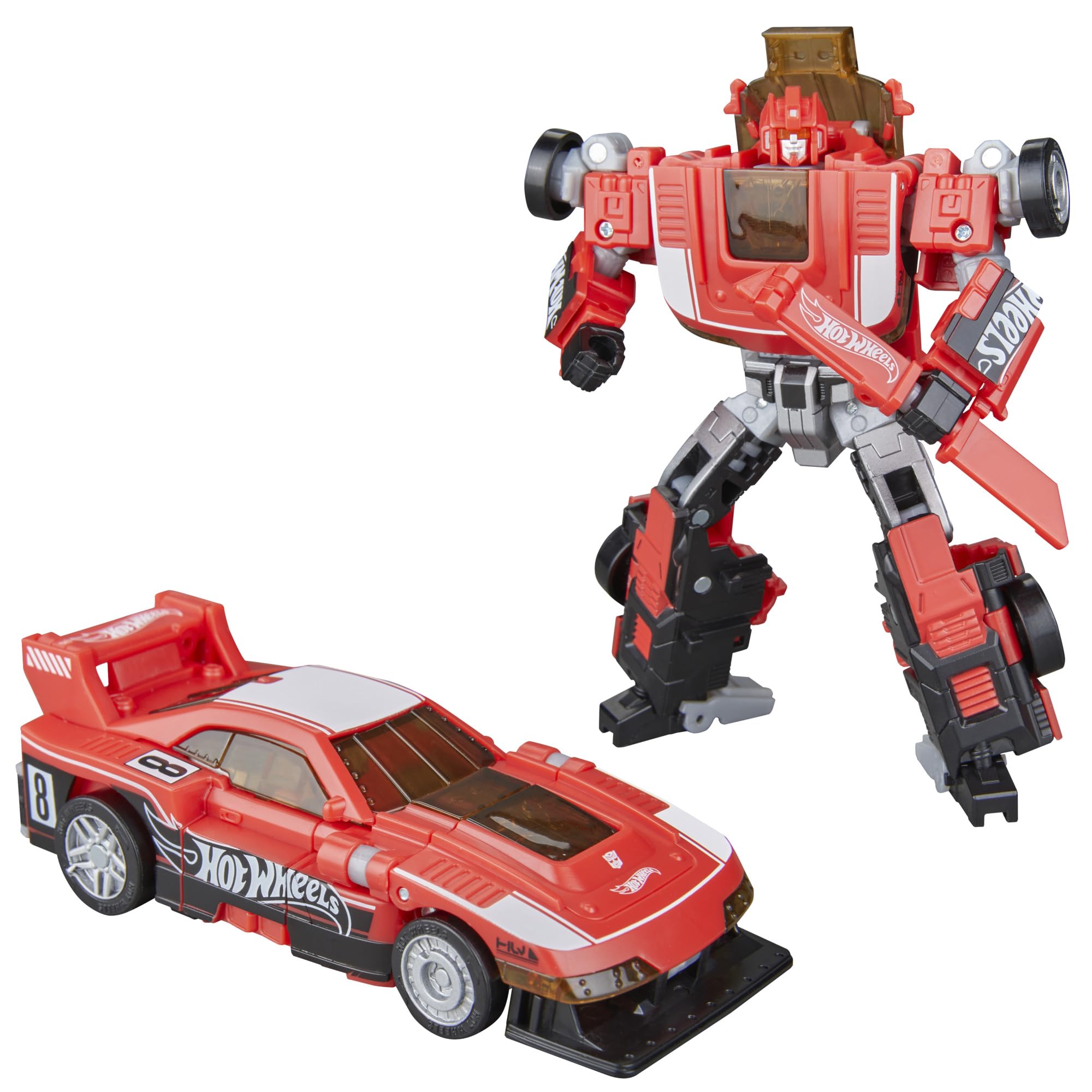 Transformers GT-Scorcher Deluxe Class Action Figure - 12.5 cm Robot Mode | Converts in 23 Steps